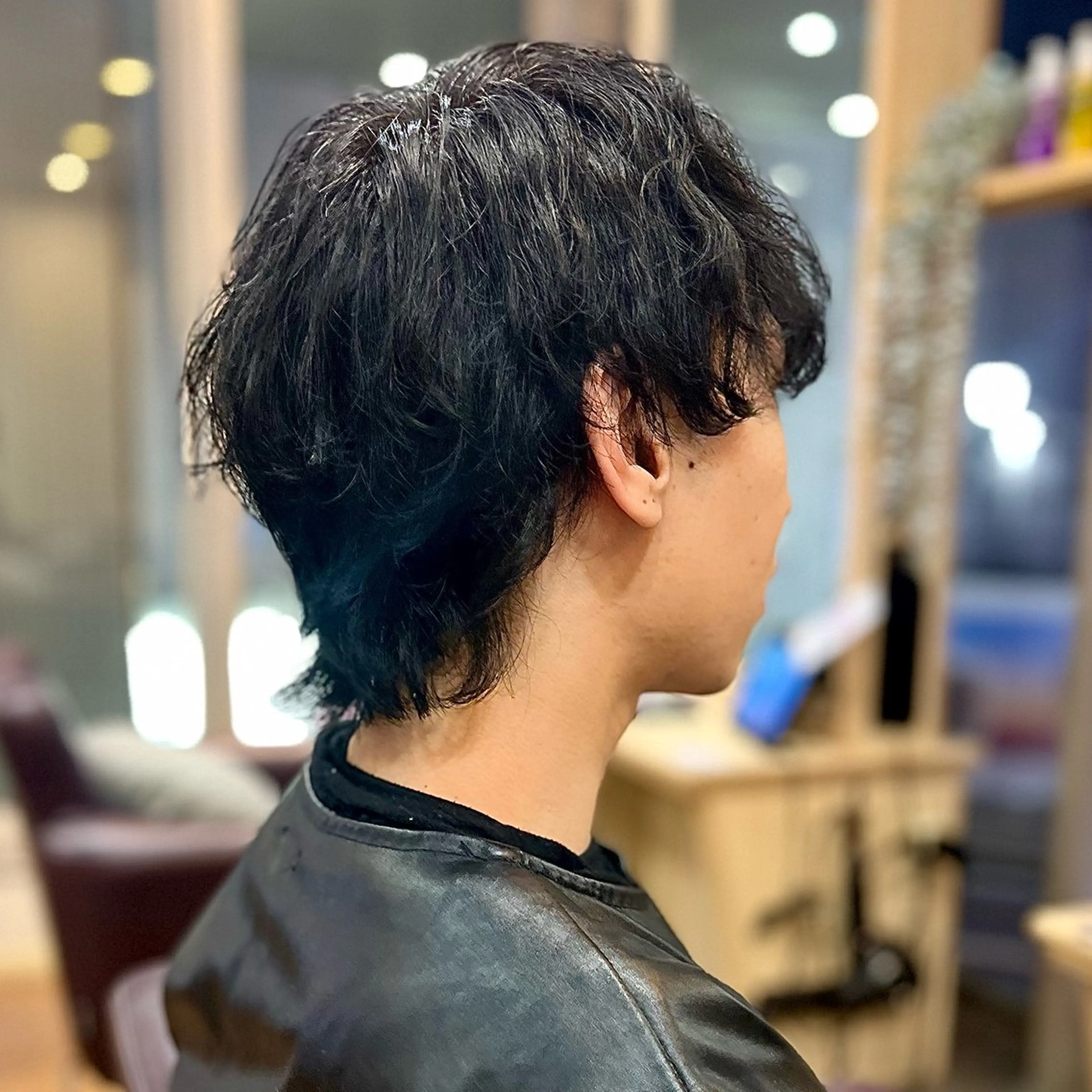 メンズ マッシュウルフ マッシュ メンズパーマ メンズウルフカット ウルフカット オオソネ マリアのヘアスタイル