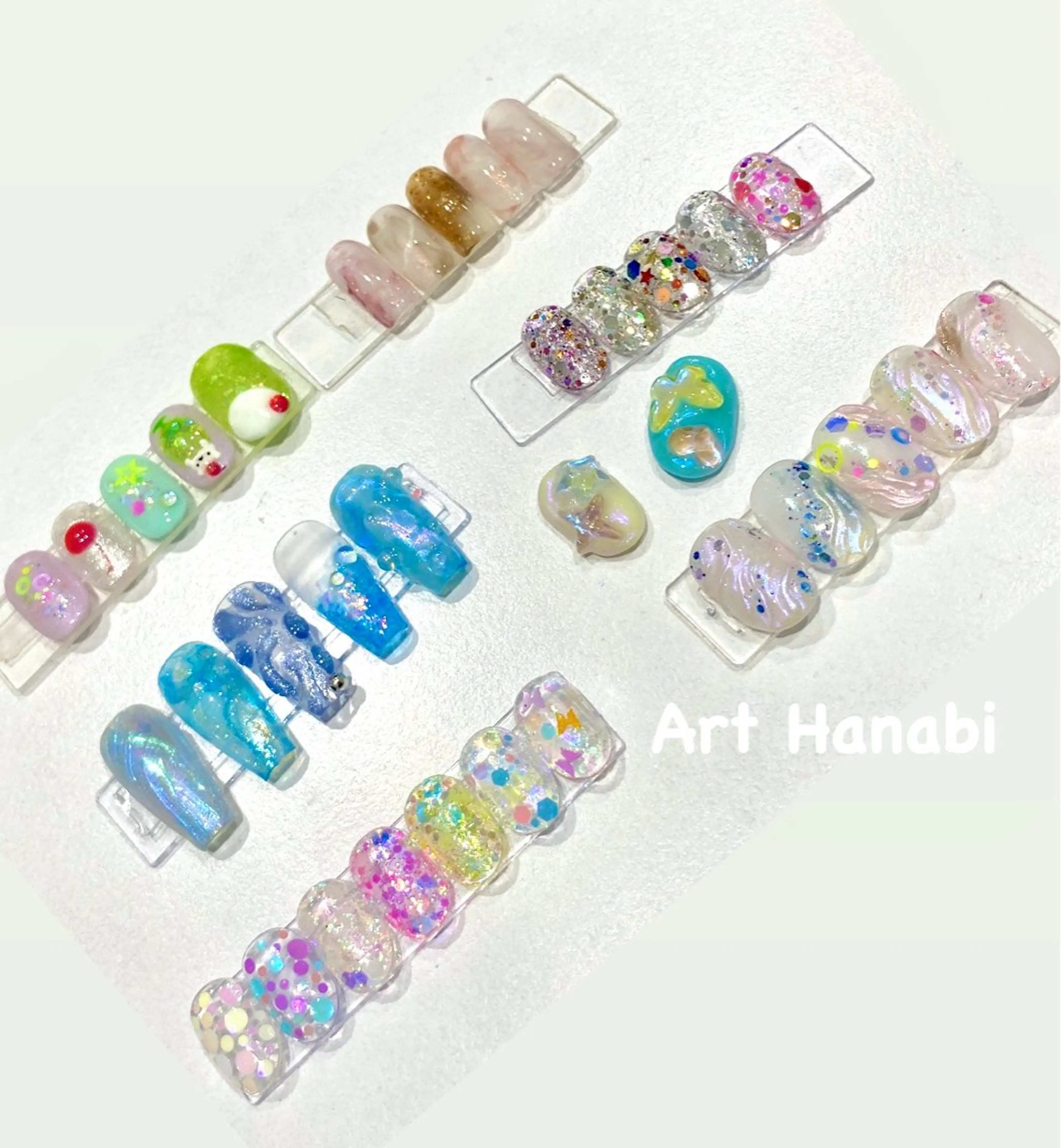 ネイル アートネイル 持ち込み Art Hanabi所属・Art Hanabi ミリのネイルデザイン