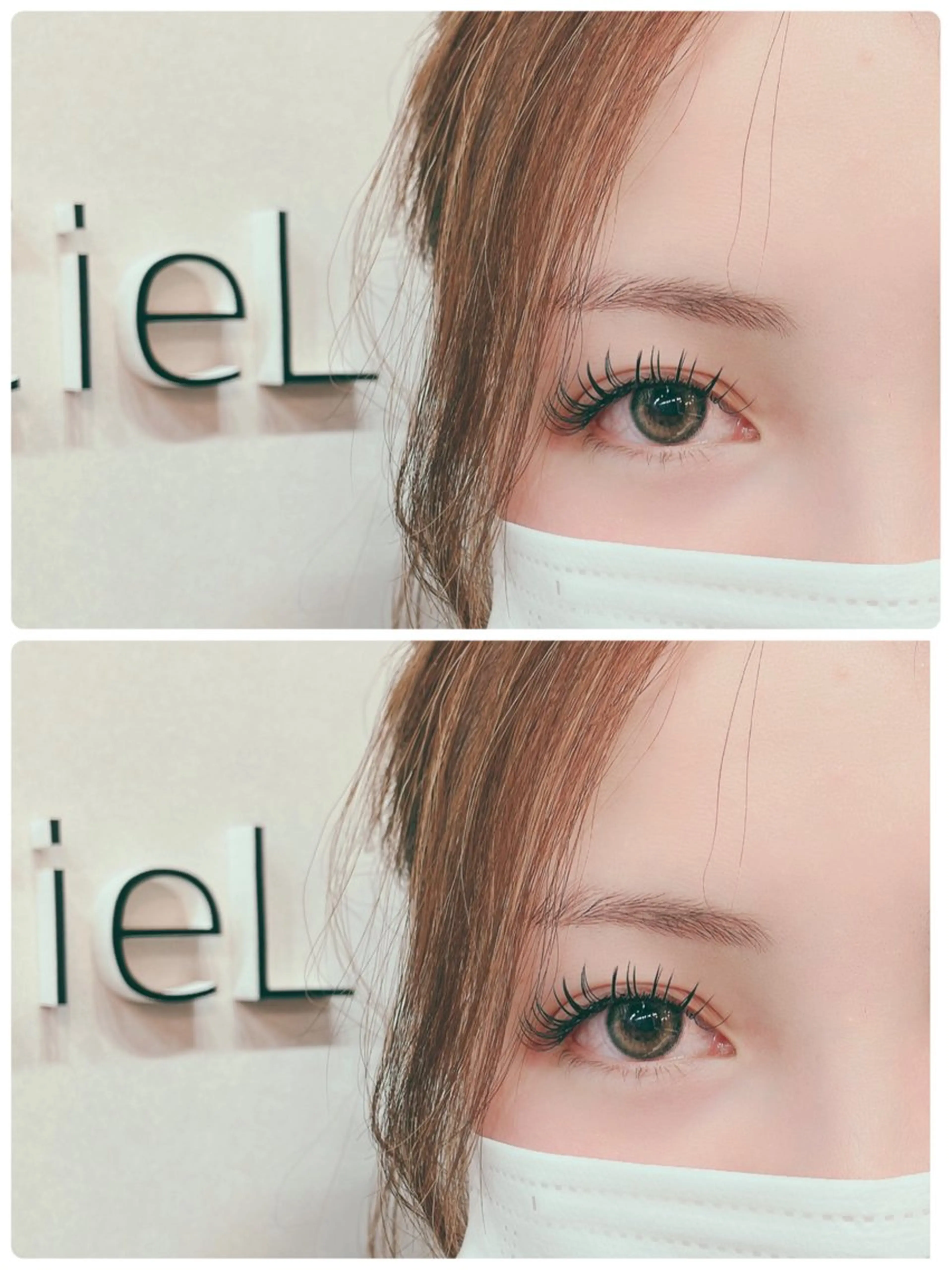 マツエク・マツパ アップワードラッシュ リリバイシエル 長谷川のマツエク・マツパデザイン