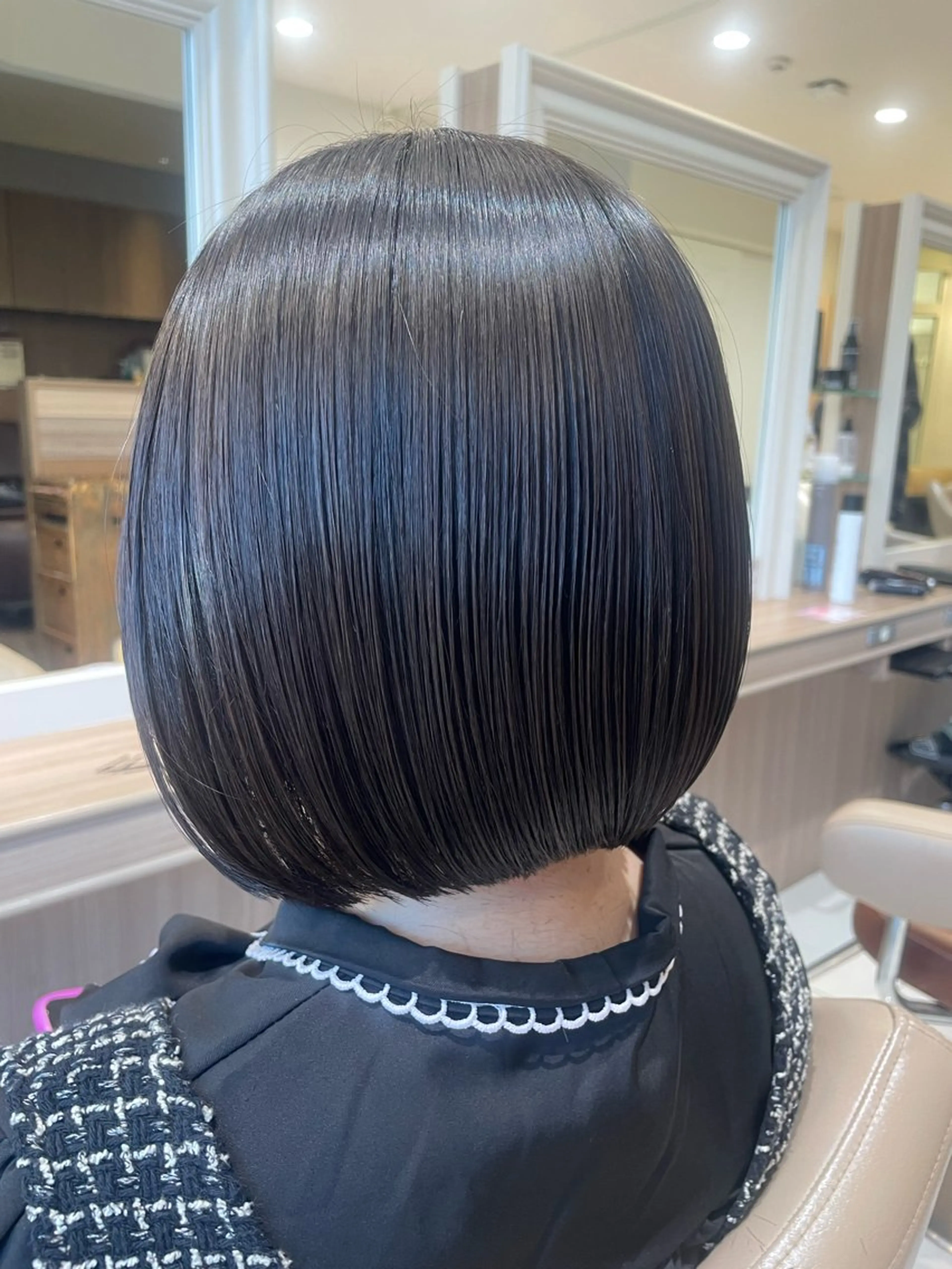 ショート パーマ カット 縮毛矯正 トリートメント 韓国ヘアメイク🎀/ 縮毛矯正✨山本媛香のヘアスタイル