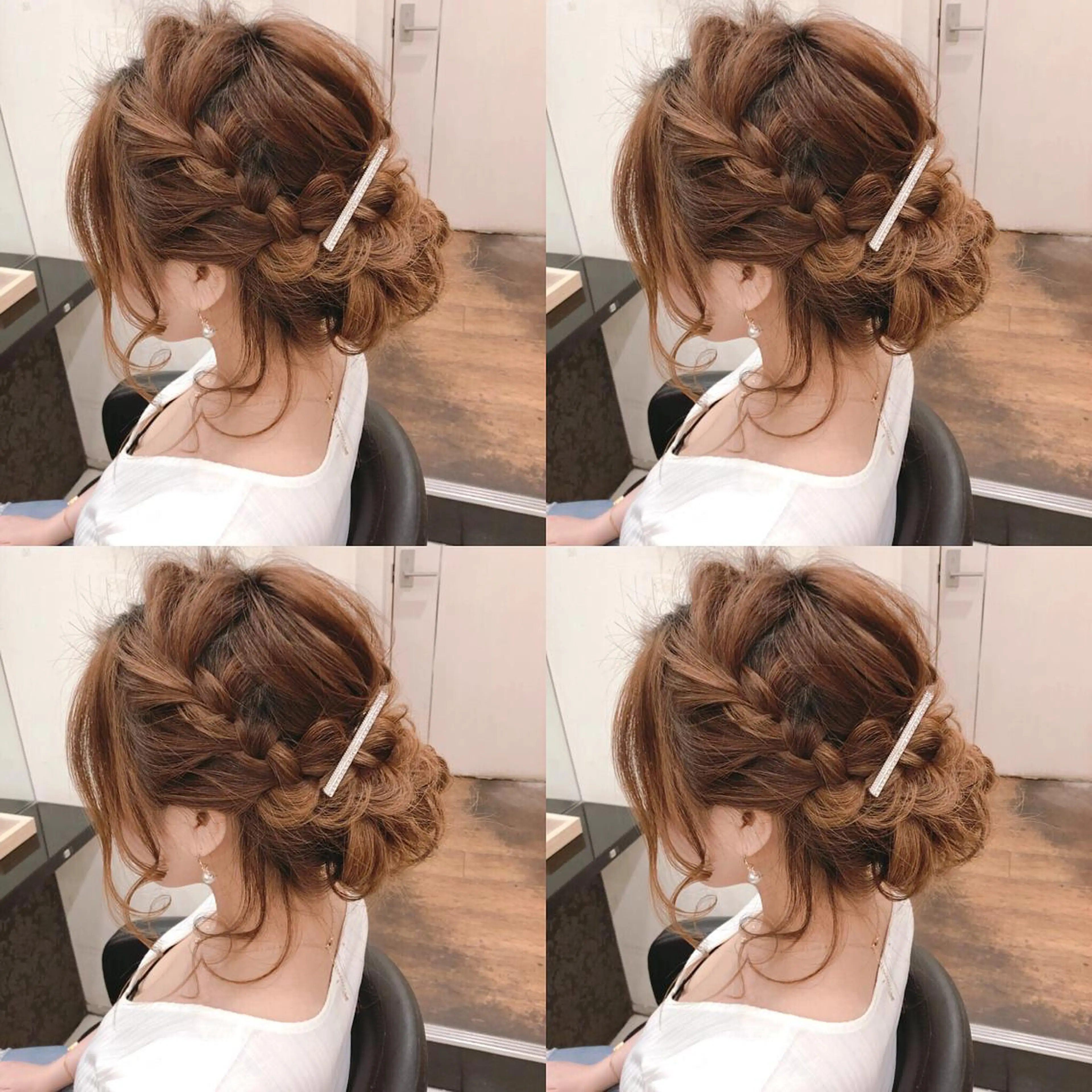 ミディアム ヘアアレンジ ヘアセット 🌷MAYU 🌷のヘアスタイル