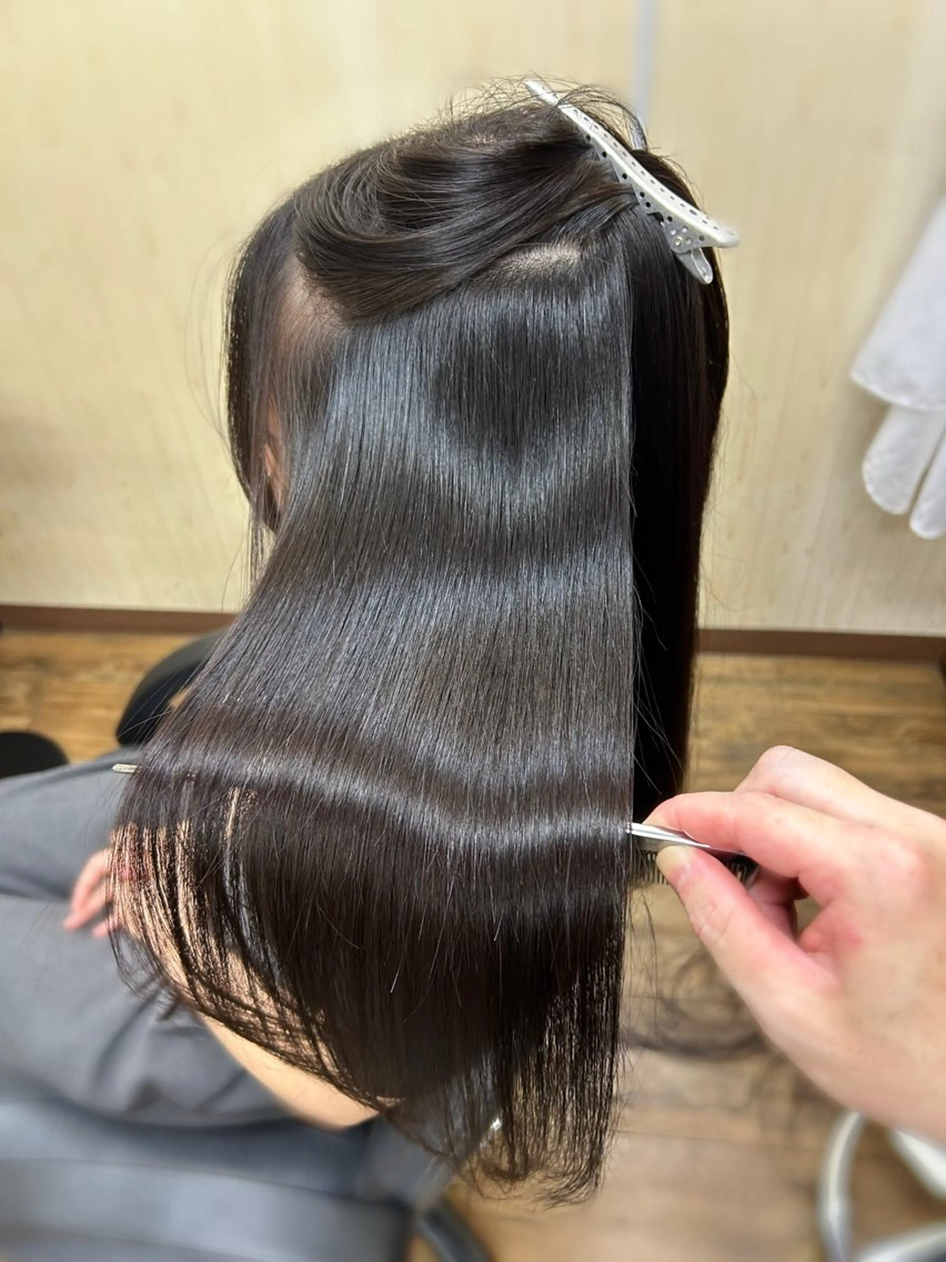 ロング みやたゆうき 髪質改善講師のヘアスタイル