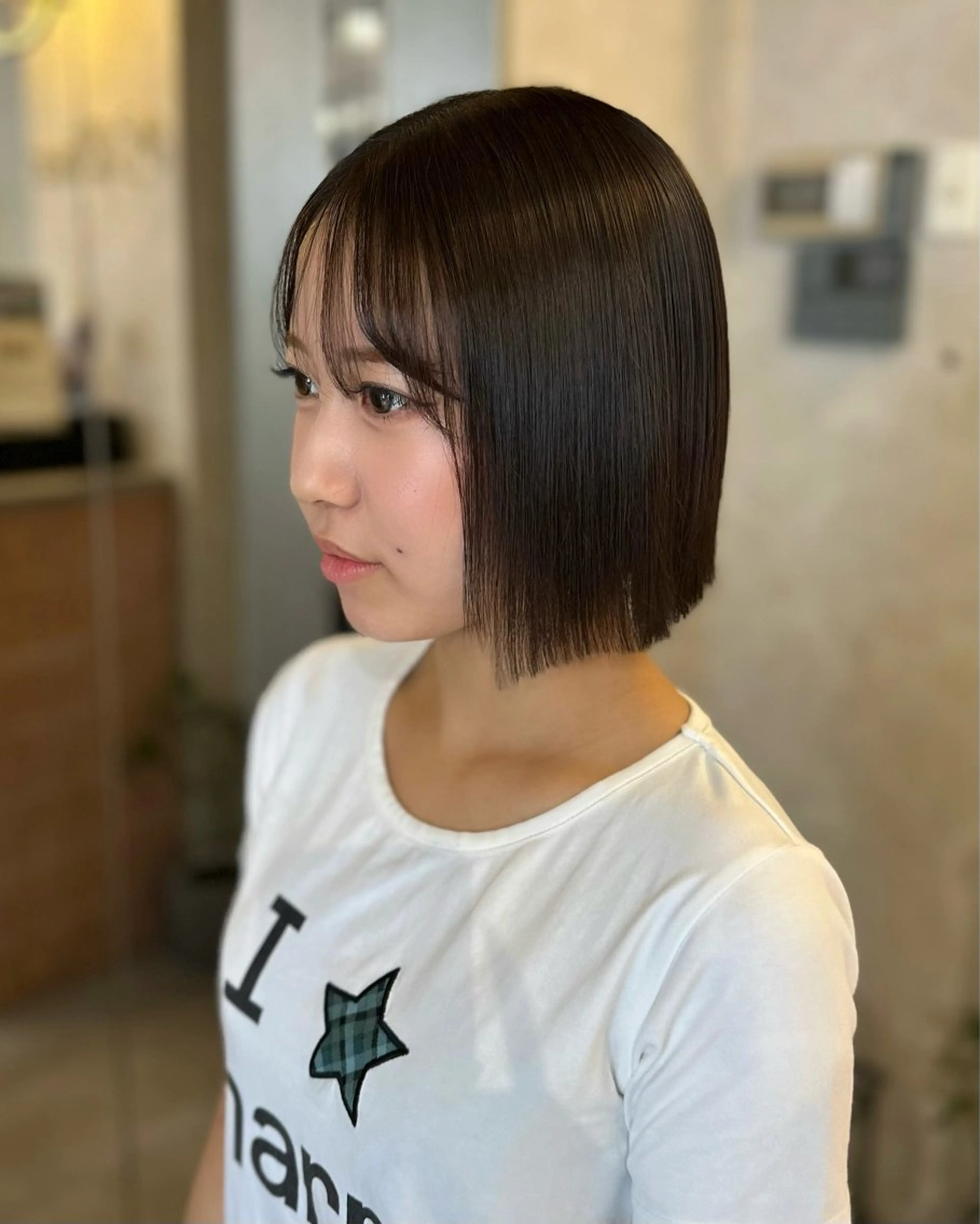 ミディアム カット ヘアカラー トリートメント hayato / 梅田のヘアスタイル