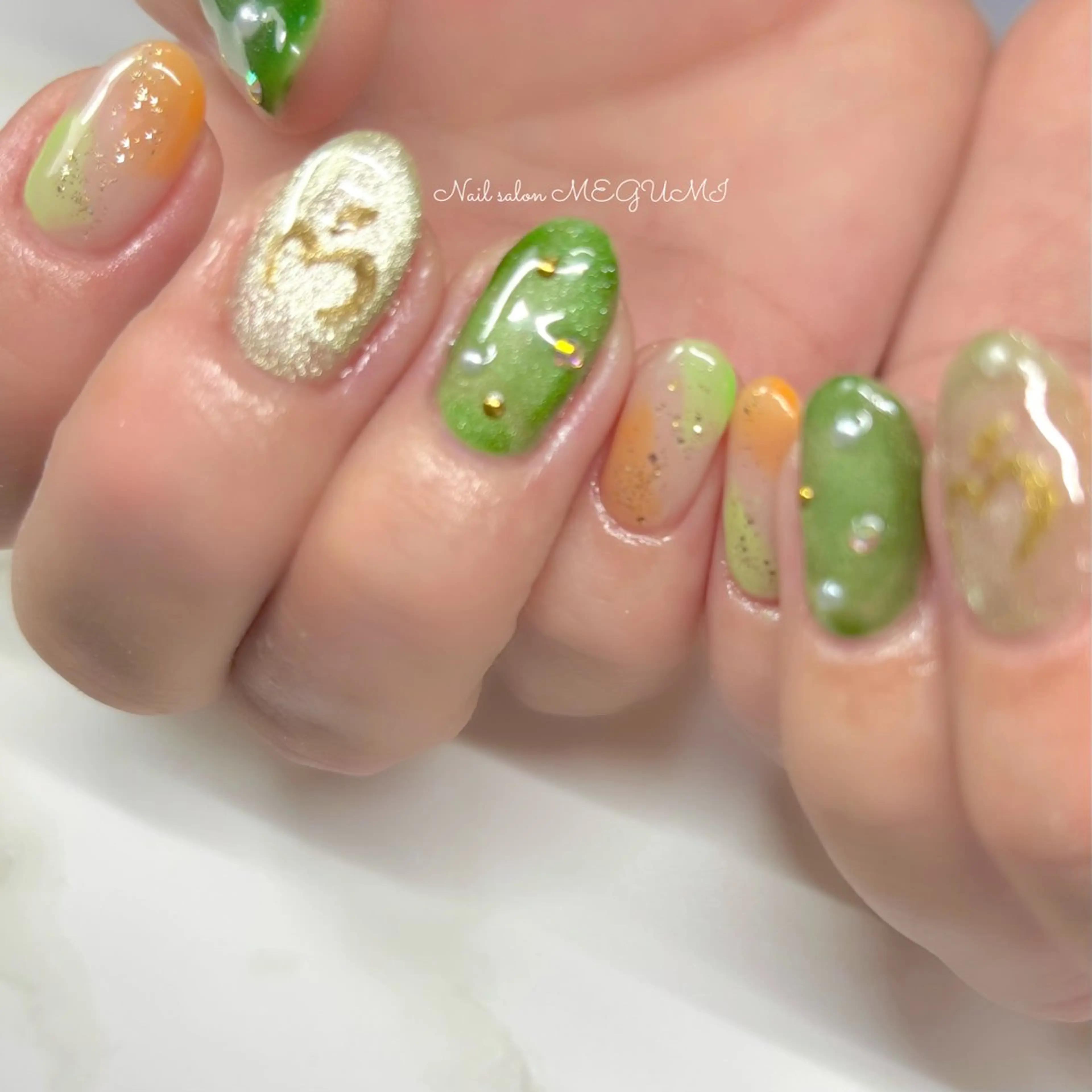 ネイル 持ち込み Nail salon MEGUMIのネイルデザイン