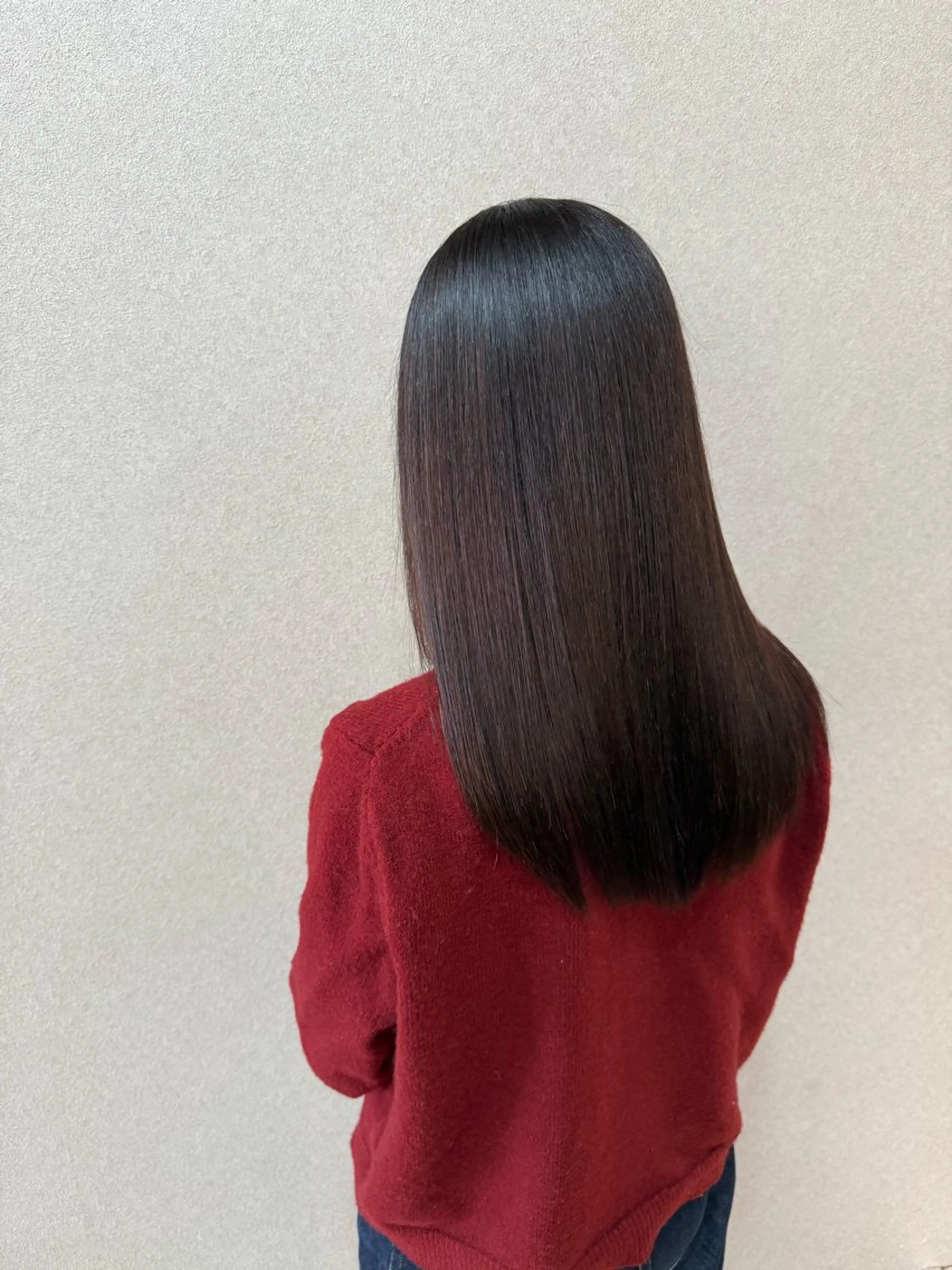 ロング パーマ 髪質改善 ストレートパーマ 縮毛矯正 前田 知輝のヘアスタイル