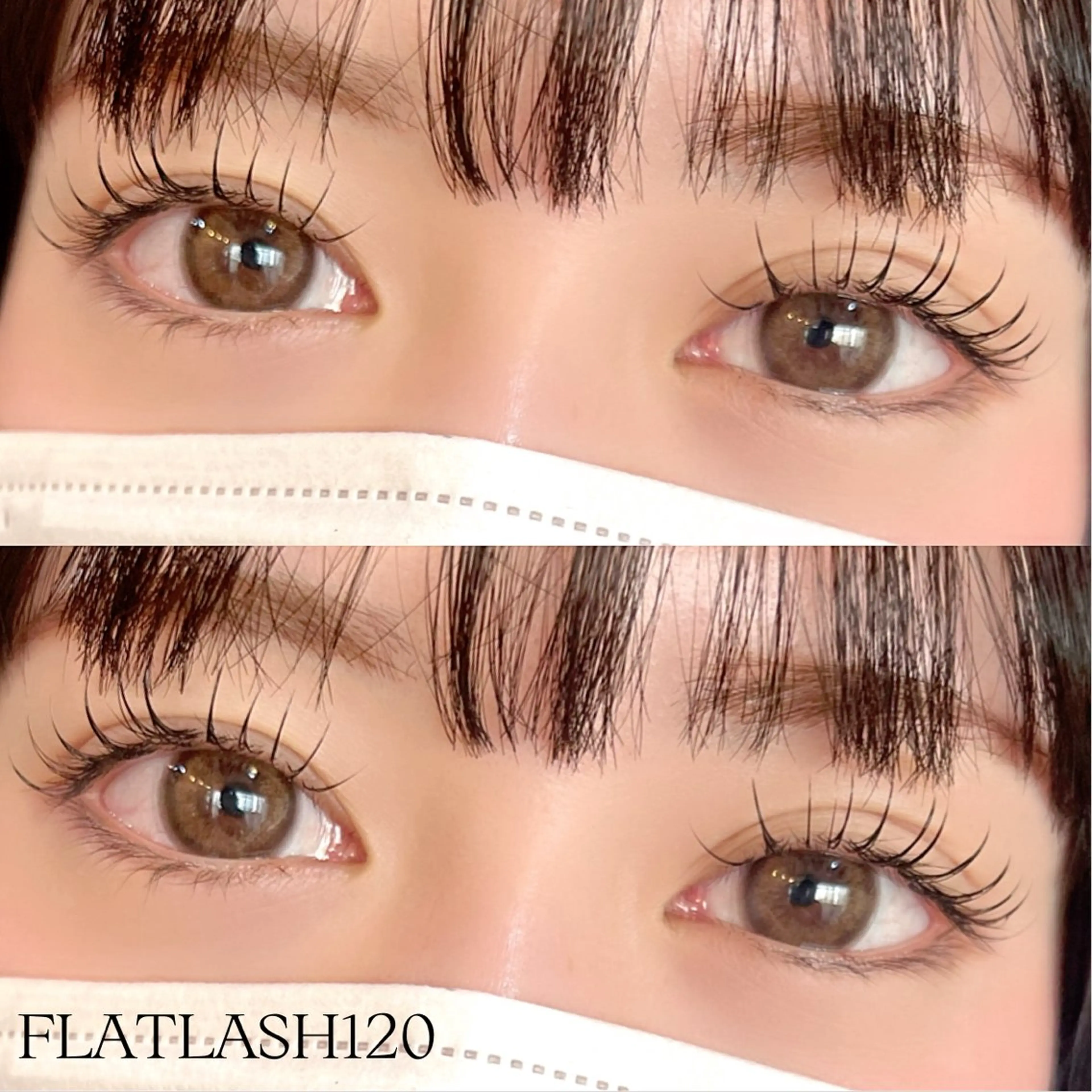 マツエク・マツパ フラットラッシュ mk eyelashのマツエク・マツパデザイン