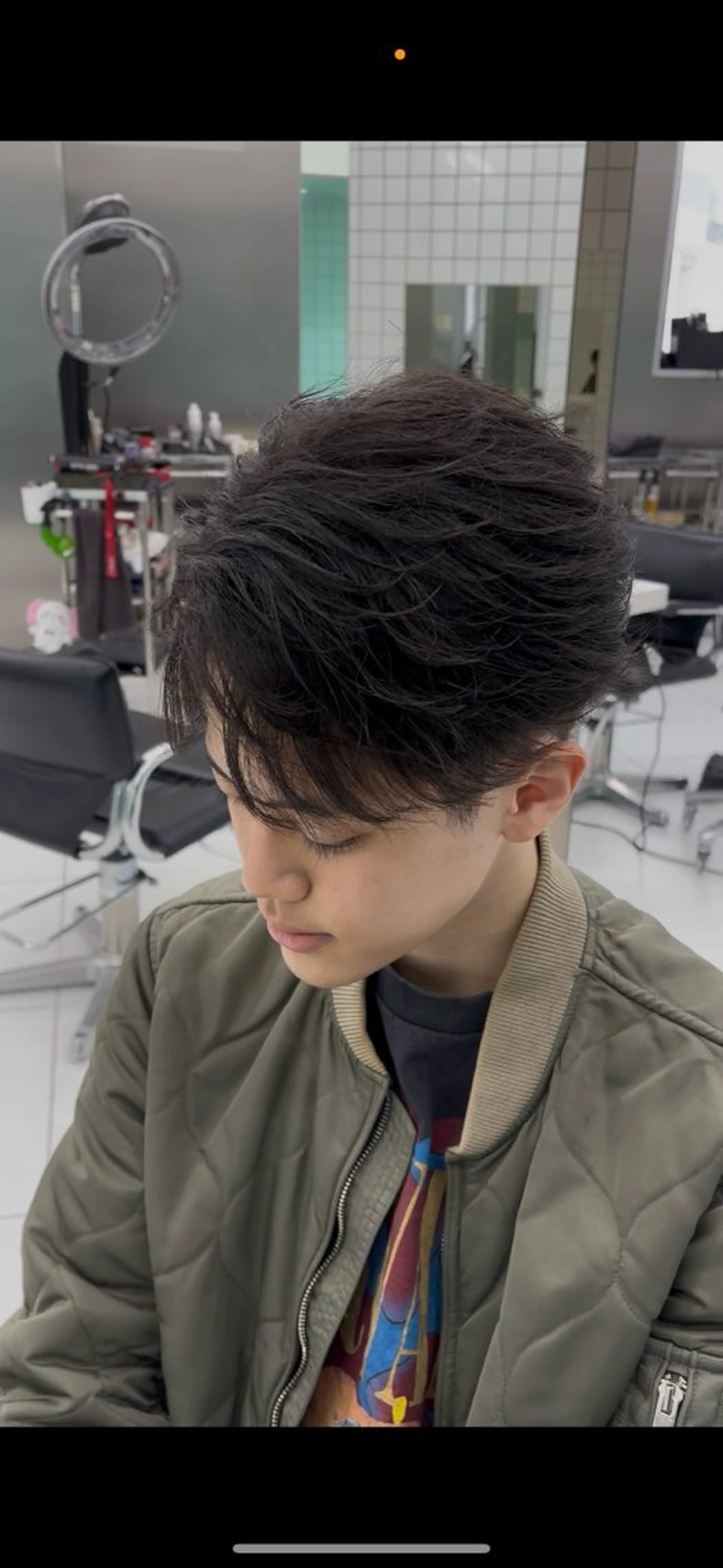 メンズ カット 高崎 堅心のヘアスタイル