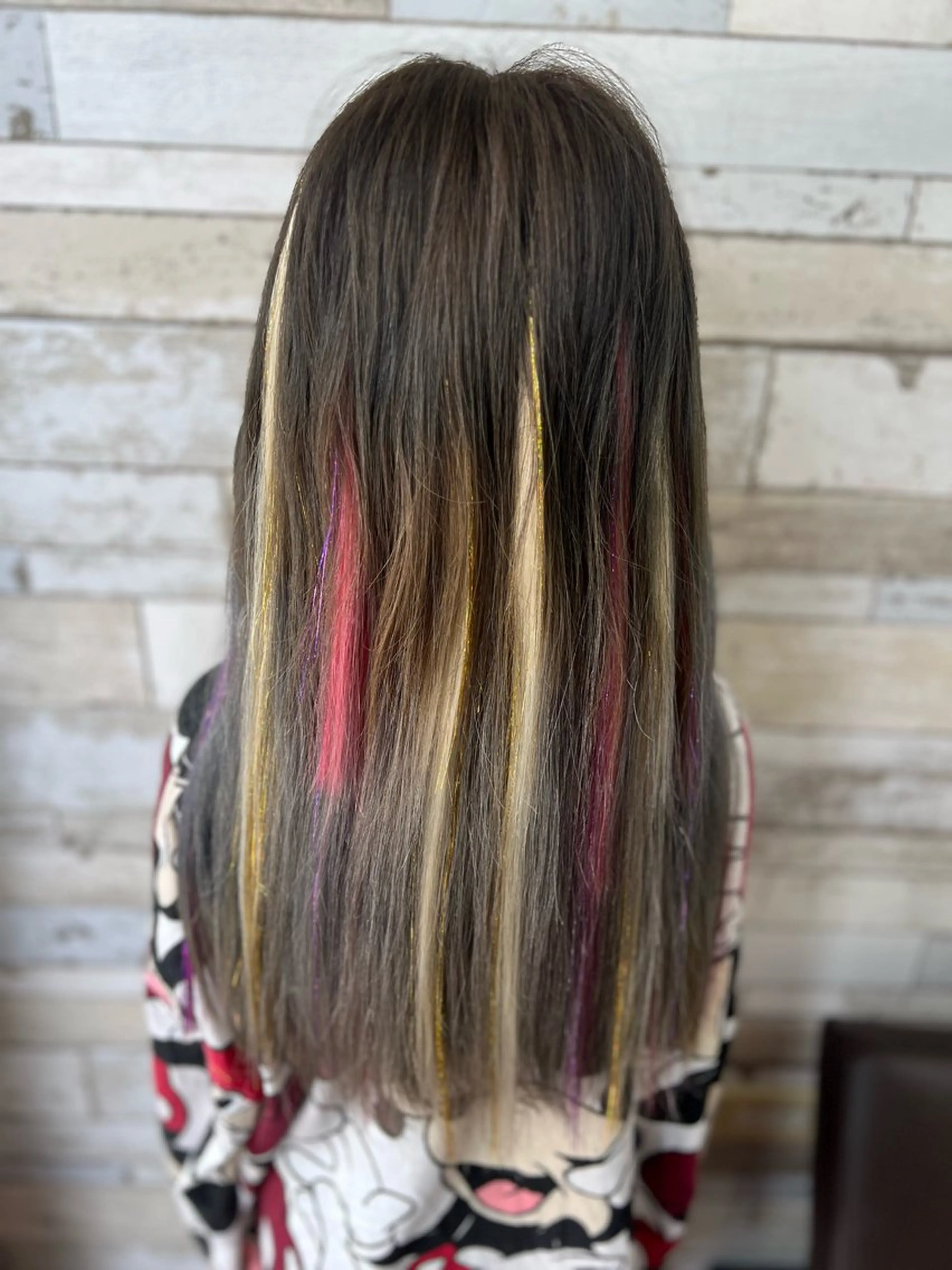 ロング エクステ B-W ⭐️REIKOのヘアスタイル