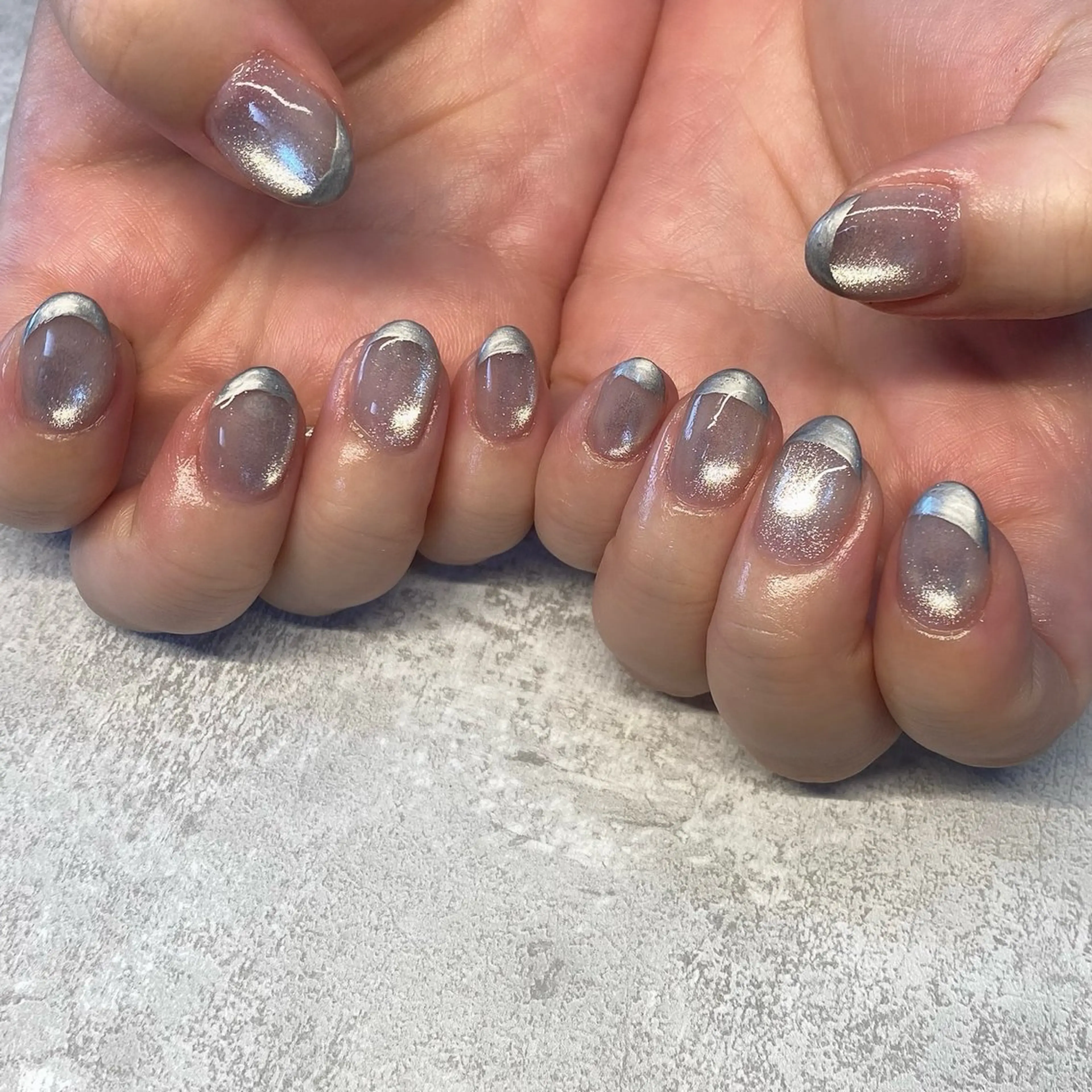 ネイル フレンチネイル KONDO RIHO♡のネイルデザイン