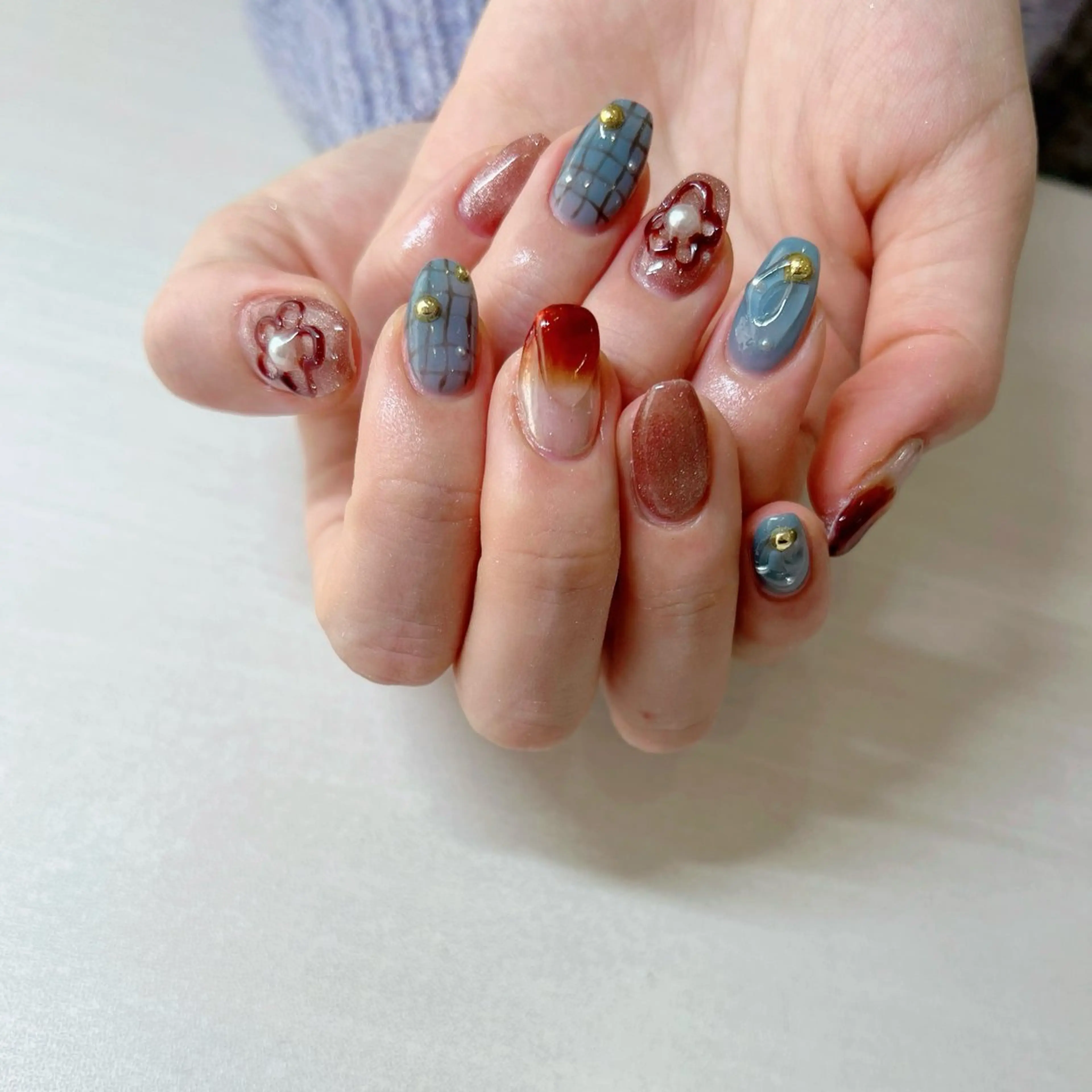 ネイル ハンドネイル Cozy_ ilumのネイルデザイン