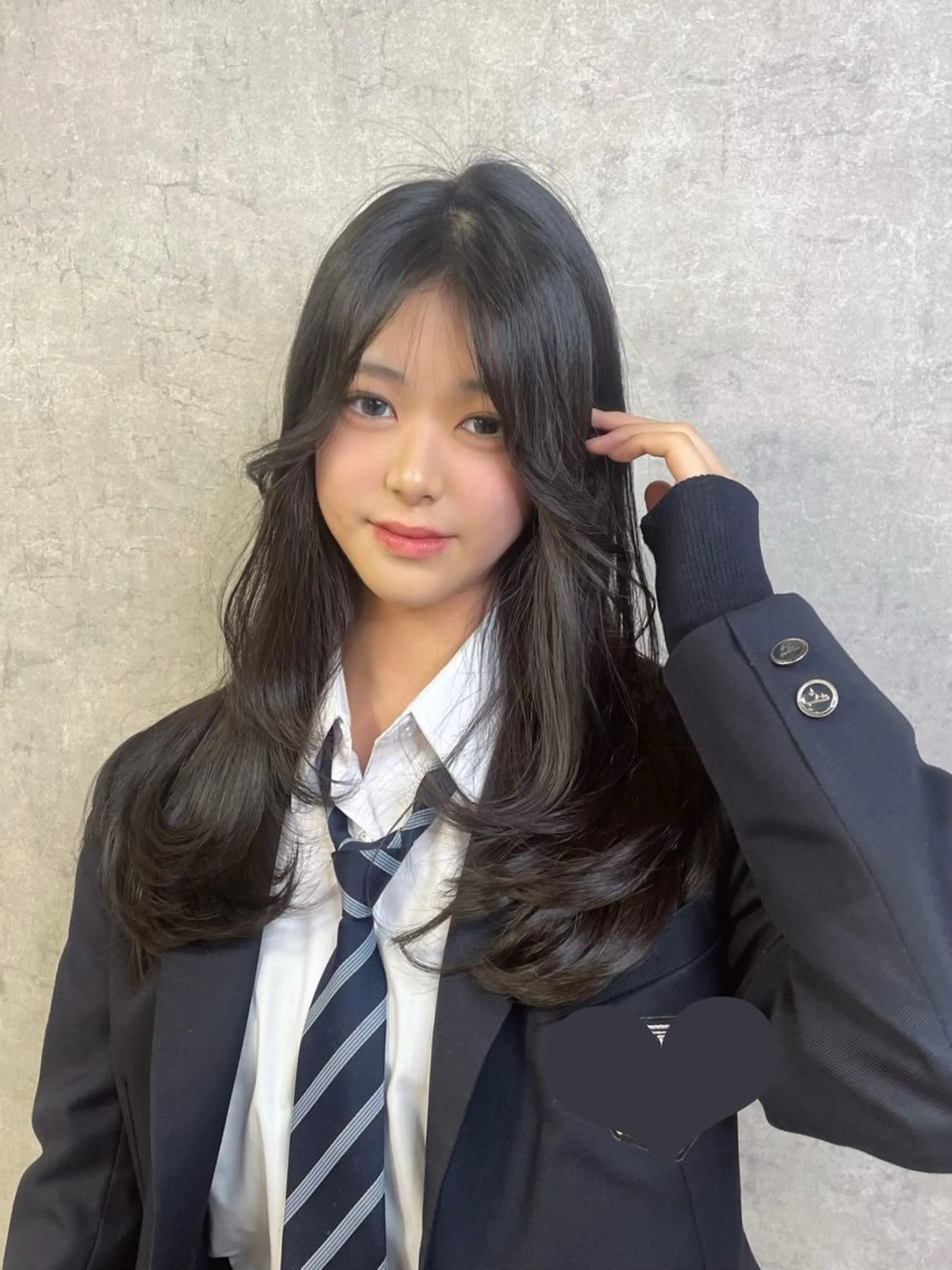 ロング トレンド韓国ヘア 🇰🇷のんのヘアスタイル