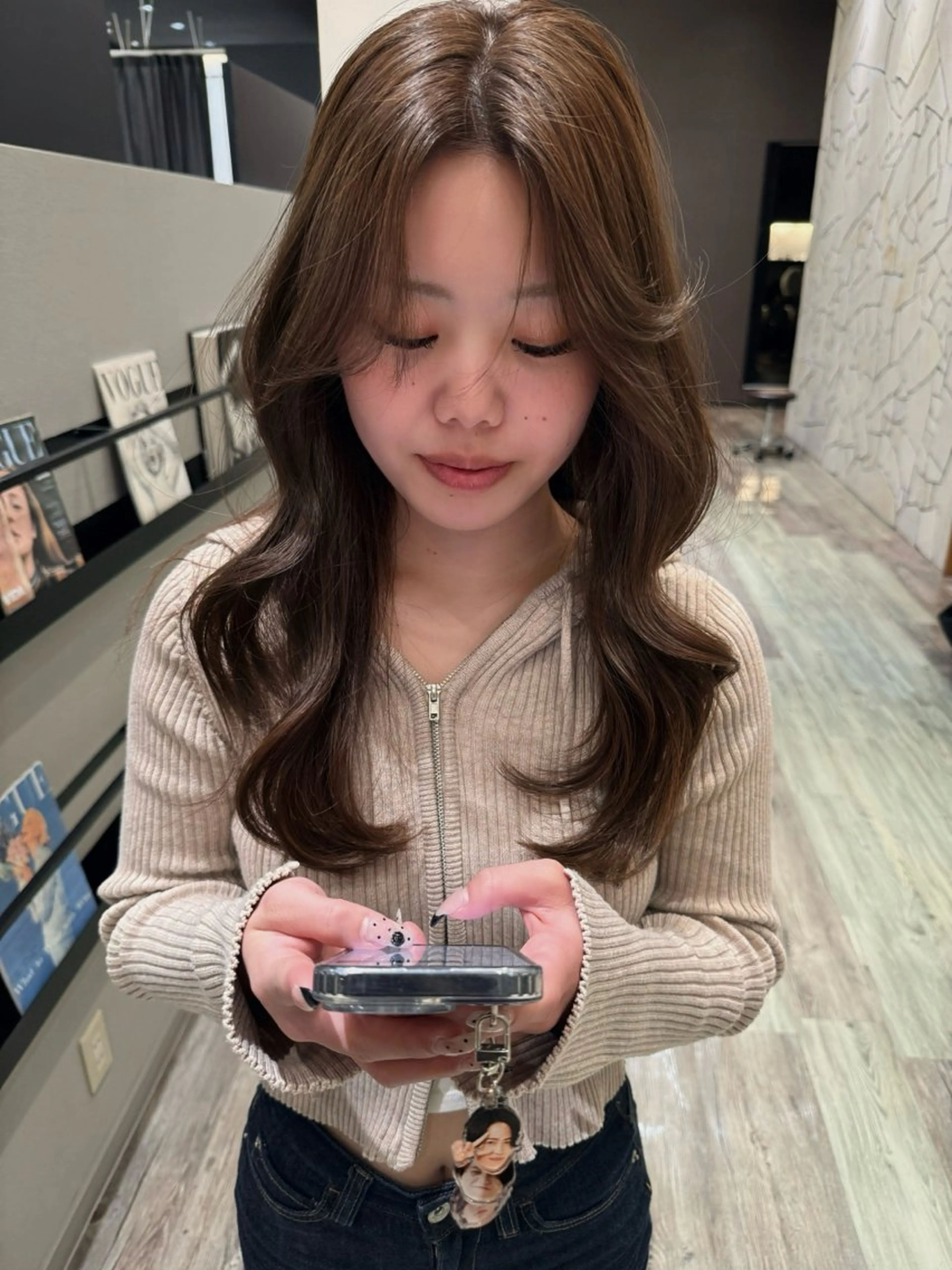 カラー アッシュ ベージュカラー 透明感カラー ♡ktwoかな /透明感カラーのヘアスタイル