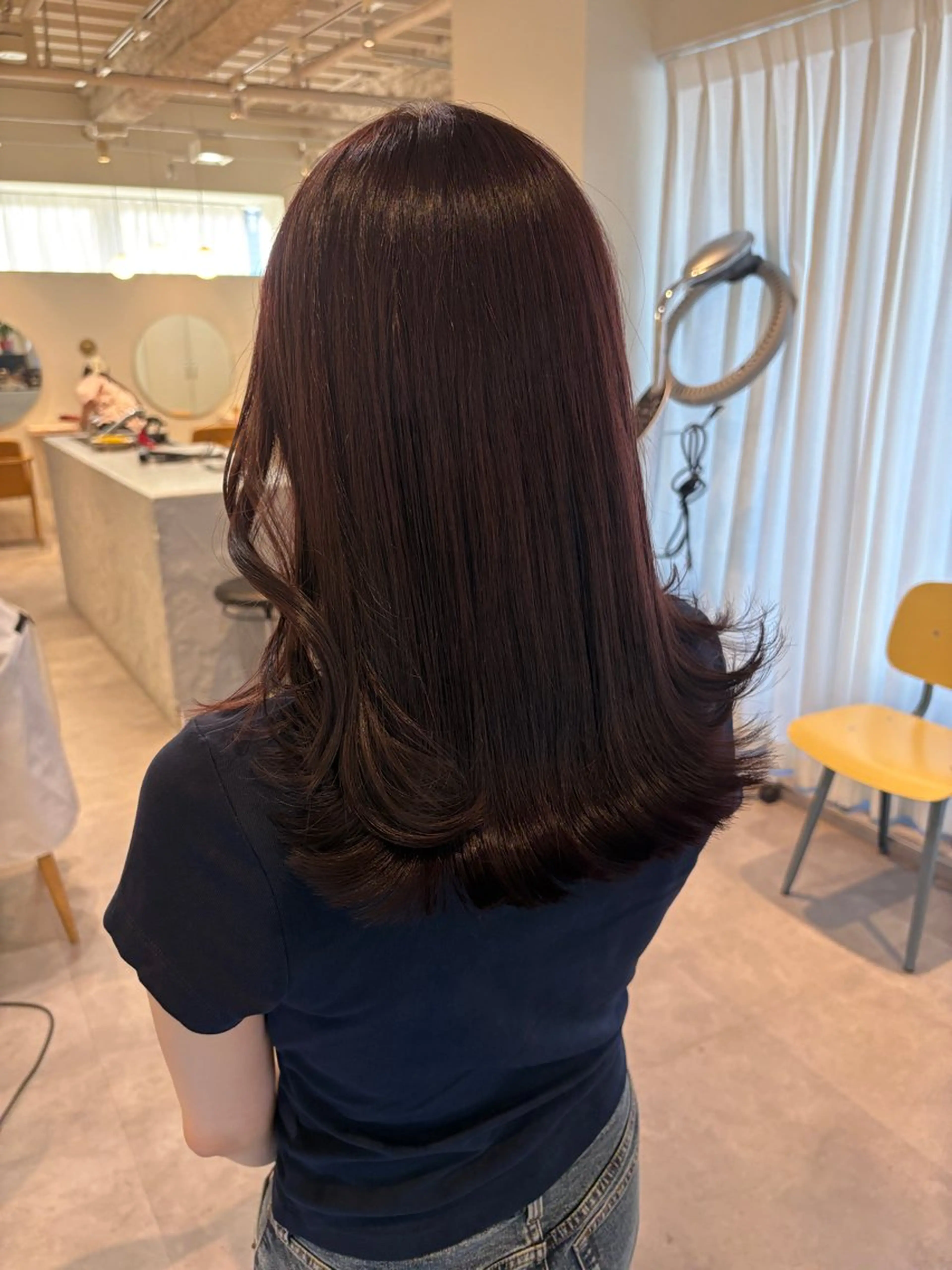 ロング カラー 当日予約大歓迎💗 依田瑞希のヘアスタイル