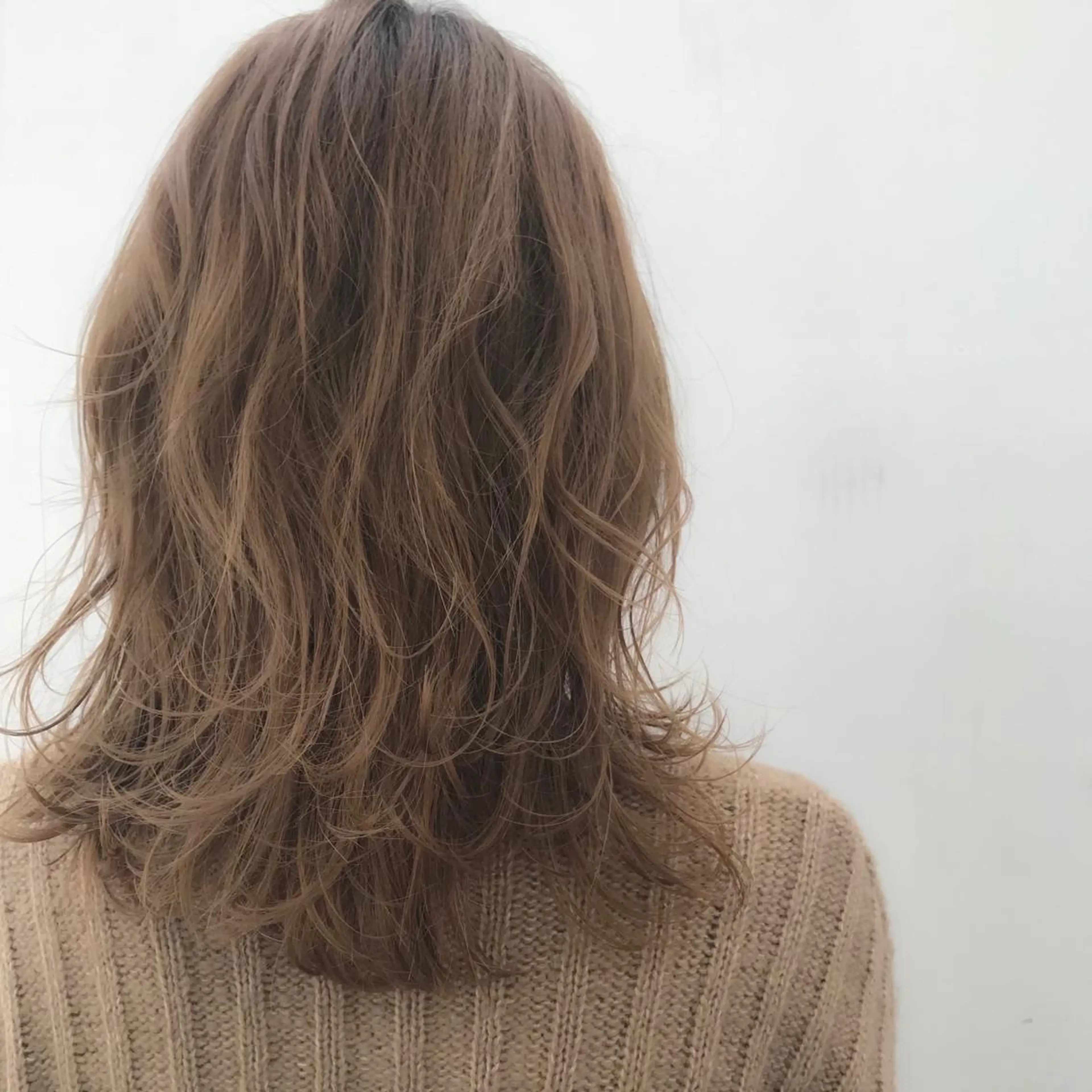 ミディアム カラー ベージュカラー 髪質改善🌟 TAKERUのヘアスタイル