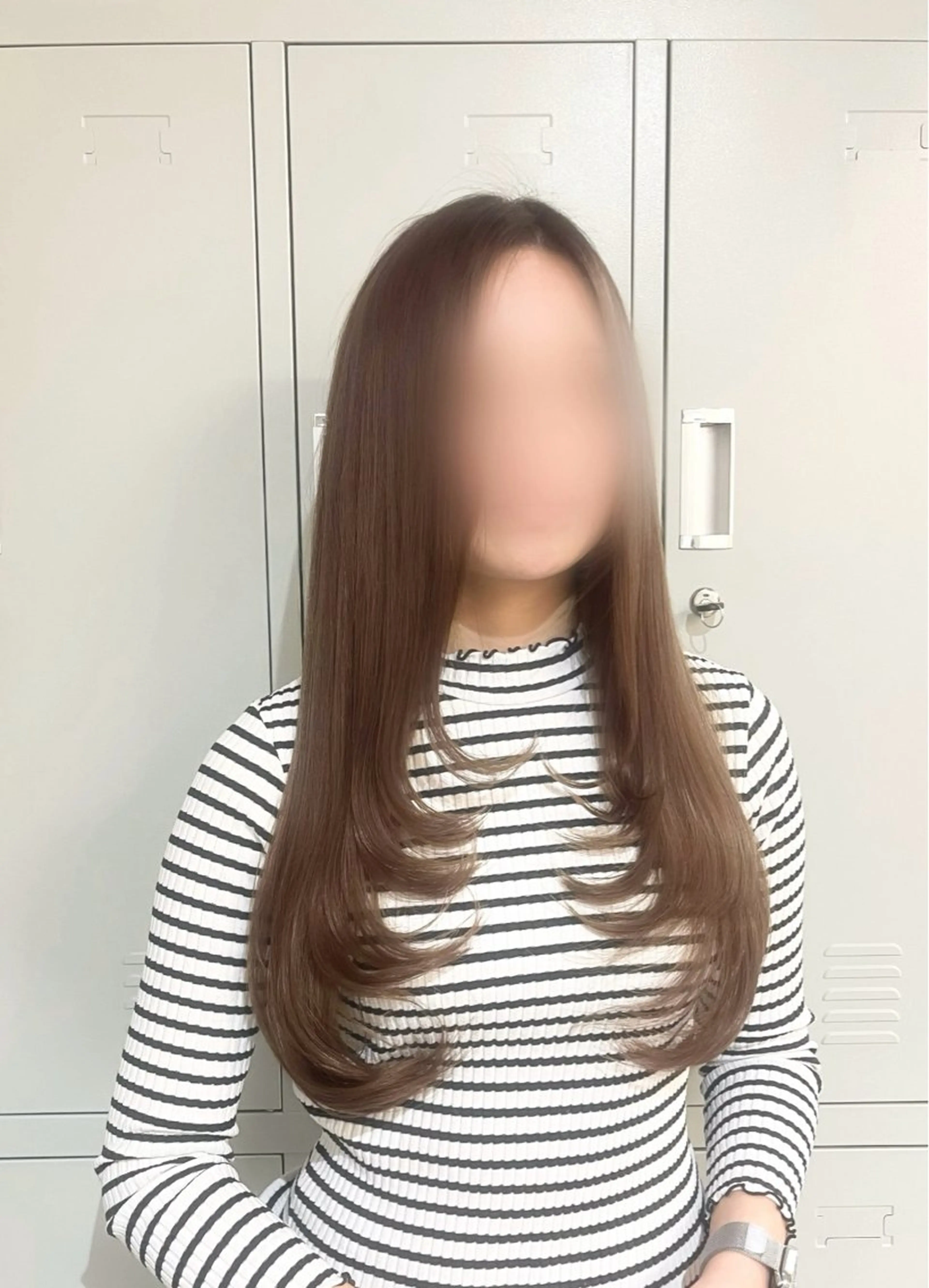 🎀韓国レイヤー/ 🫧暖色/暗髪カラーのヘアスタイル