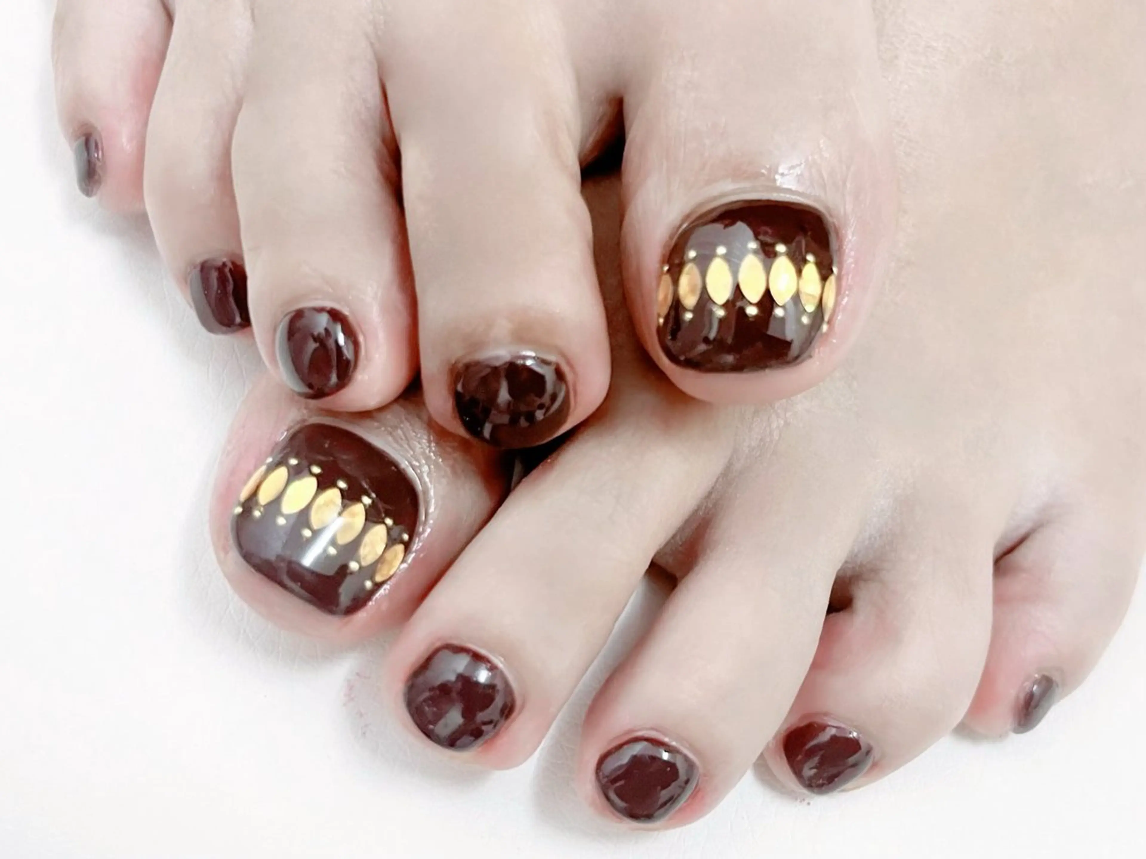 ショート フットネイル NAILS Soraのネイルデザイン