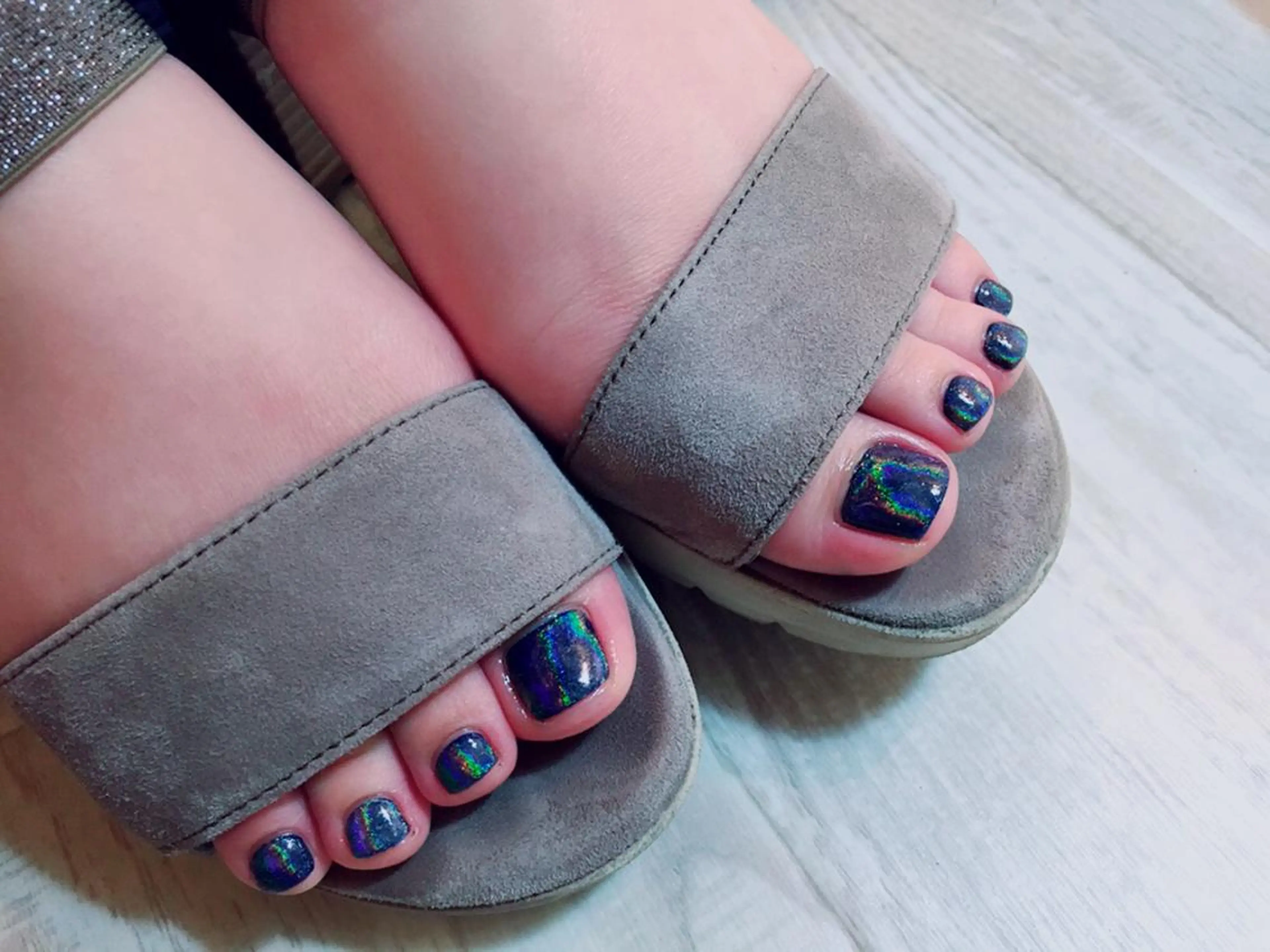 ネイル ネイビー フットネイル NAIL 106G所属・西日暮里駅徒歩1分/ NAIL106Gのネイルデザイン