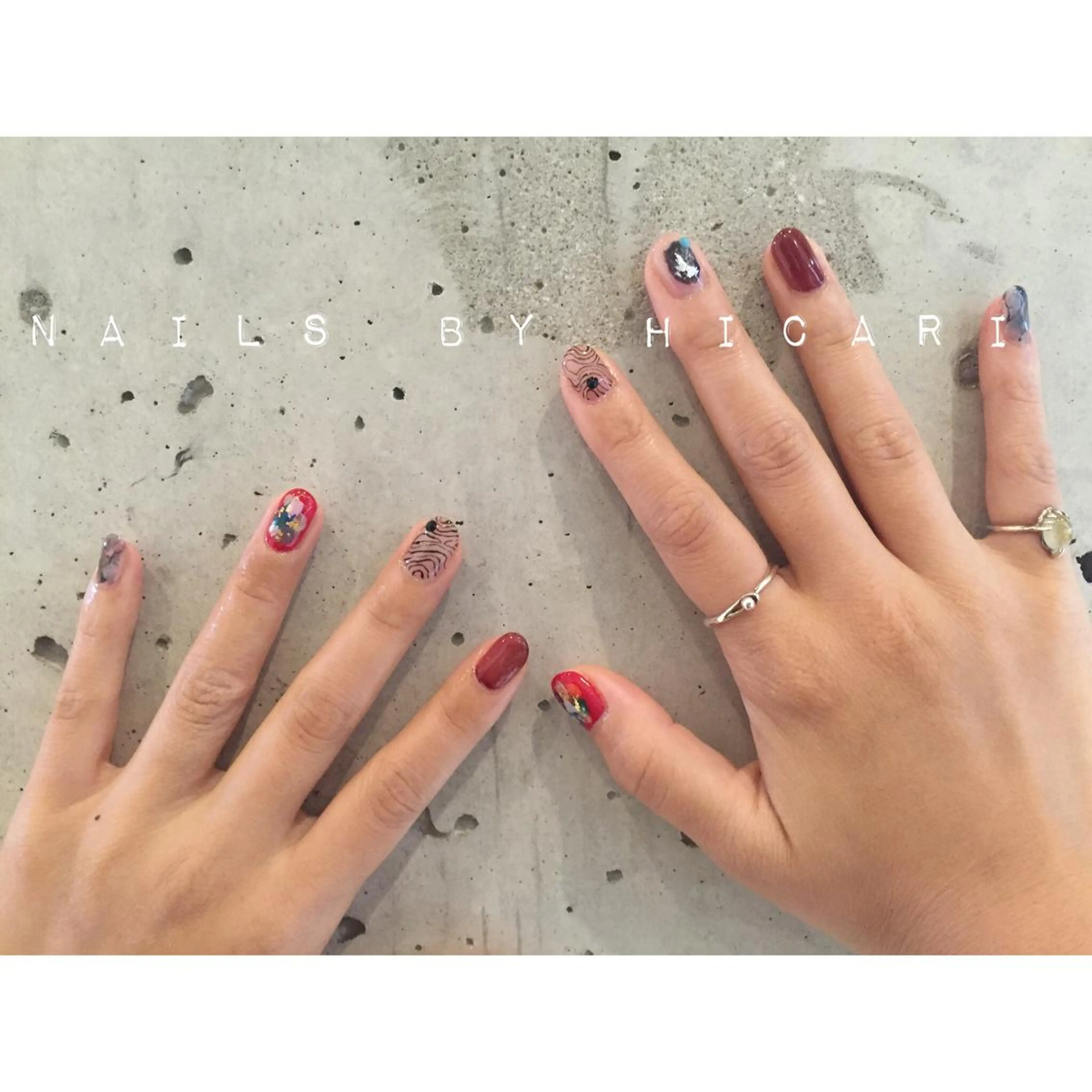 ネイル マツエク・マツパ illum hicariのネイルデザイン