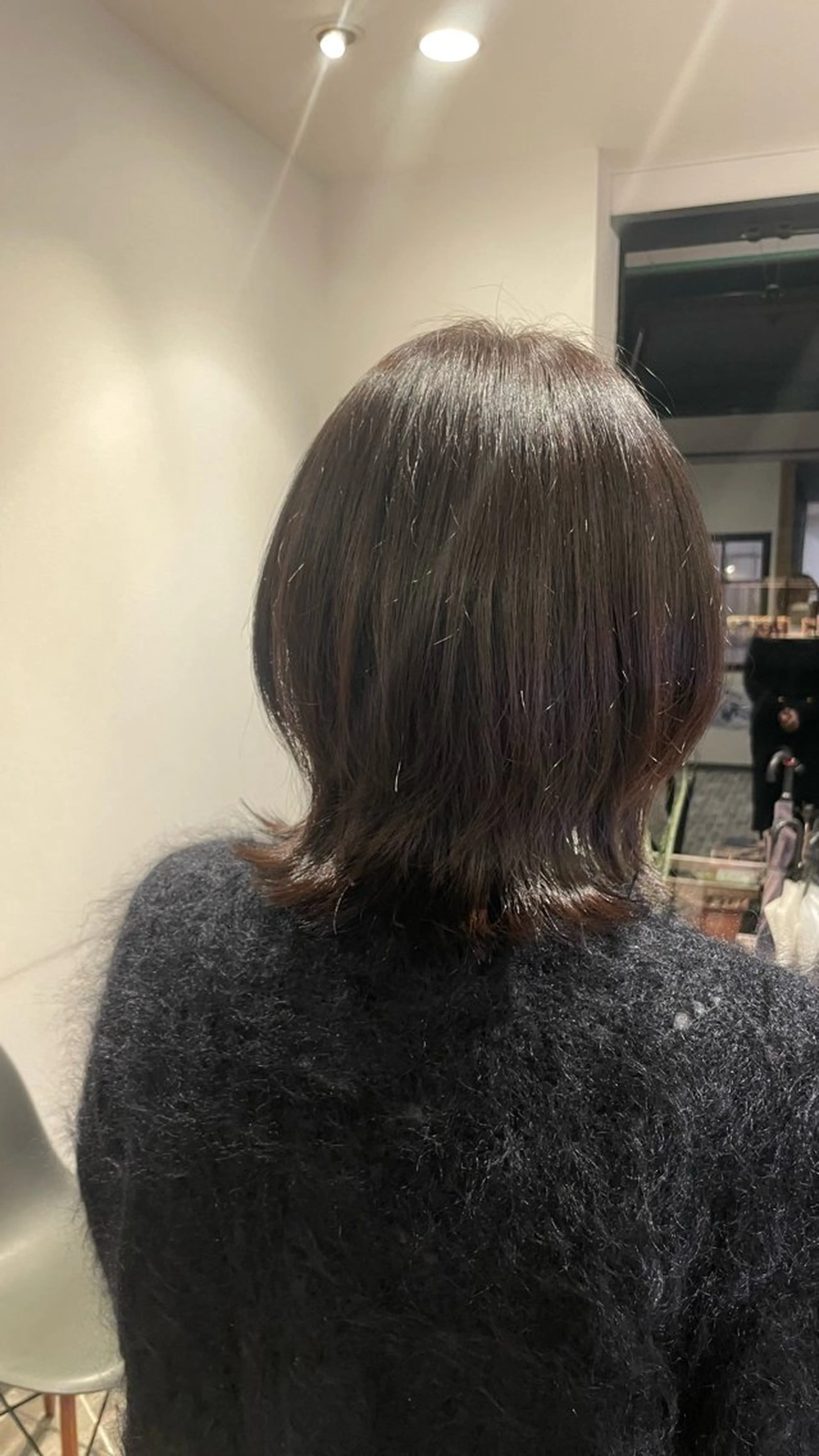 【ミディアム、くびれレイヤー】レディースカット🌻の写真