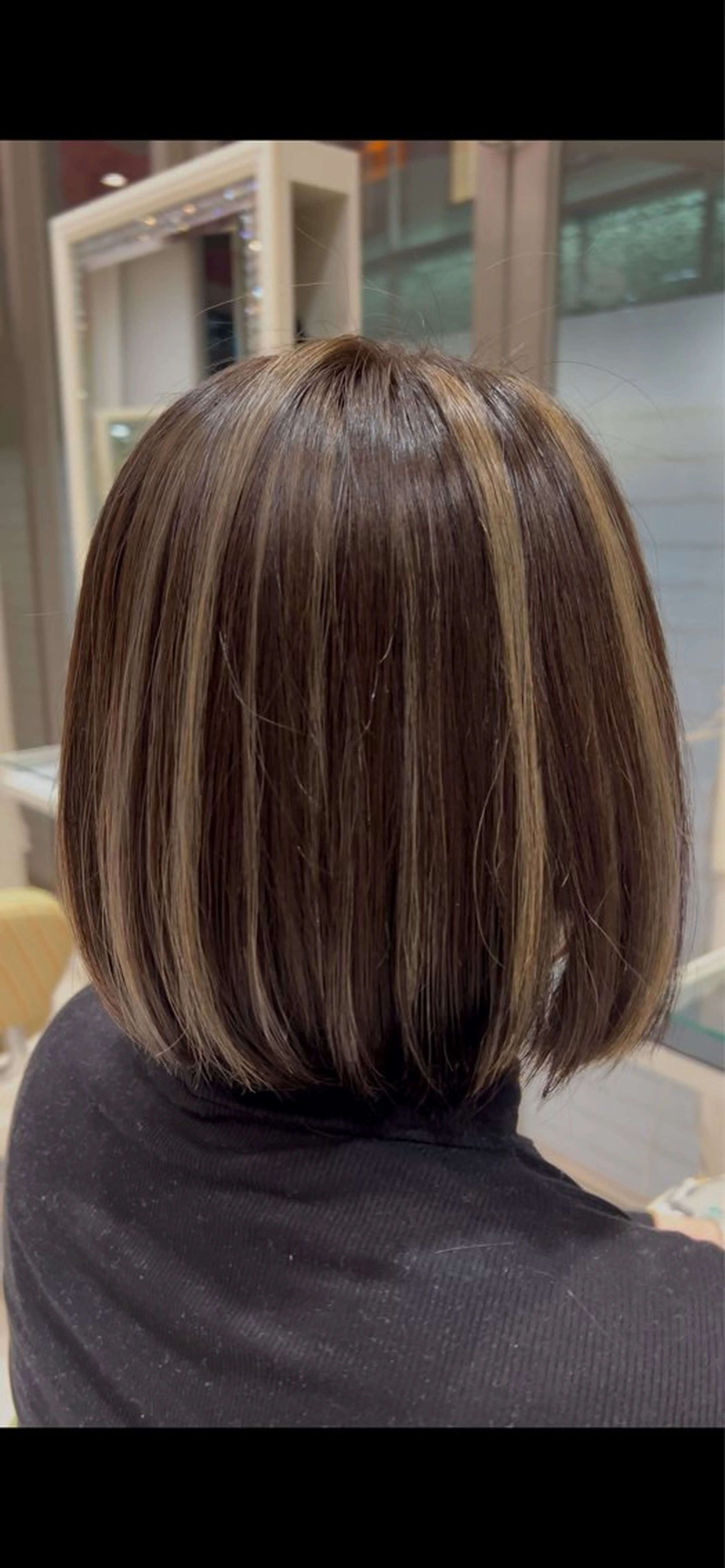 ミディアム カラー ベージュカラー ハイライトカラー ホワイトベージュ ハイライト カット ヘアカラー メンズ特化☝️添田 好恵のヘアスタイル