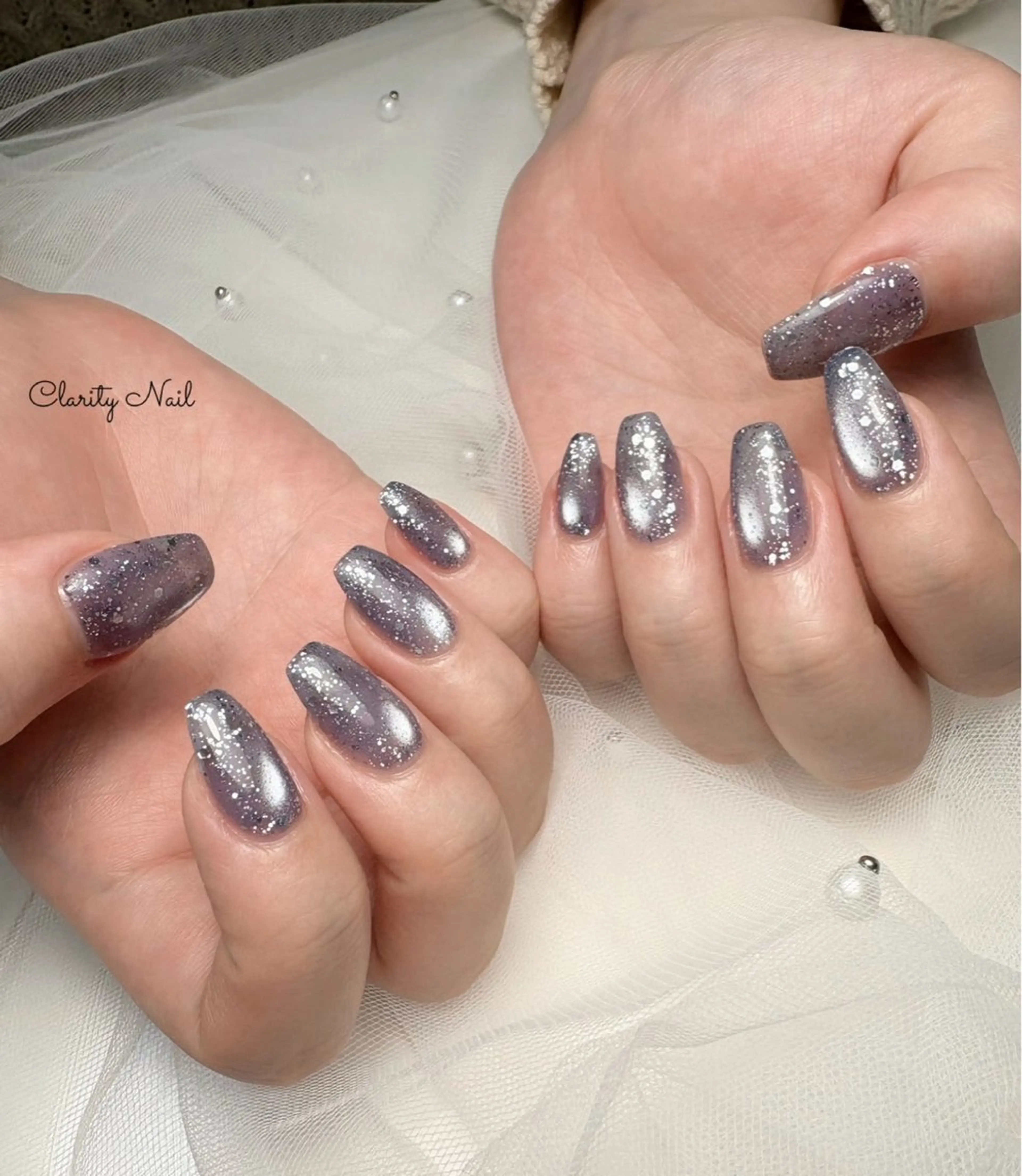 ネイル ワンカラーネイル ハンドネイル Clarity Nailのネイルデザイン