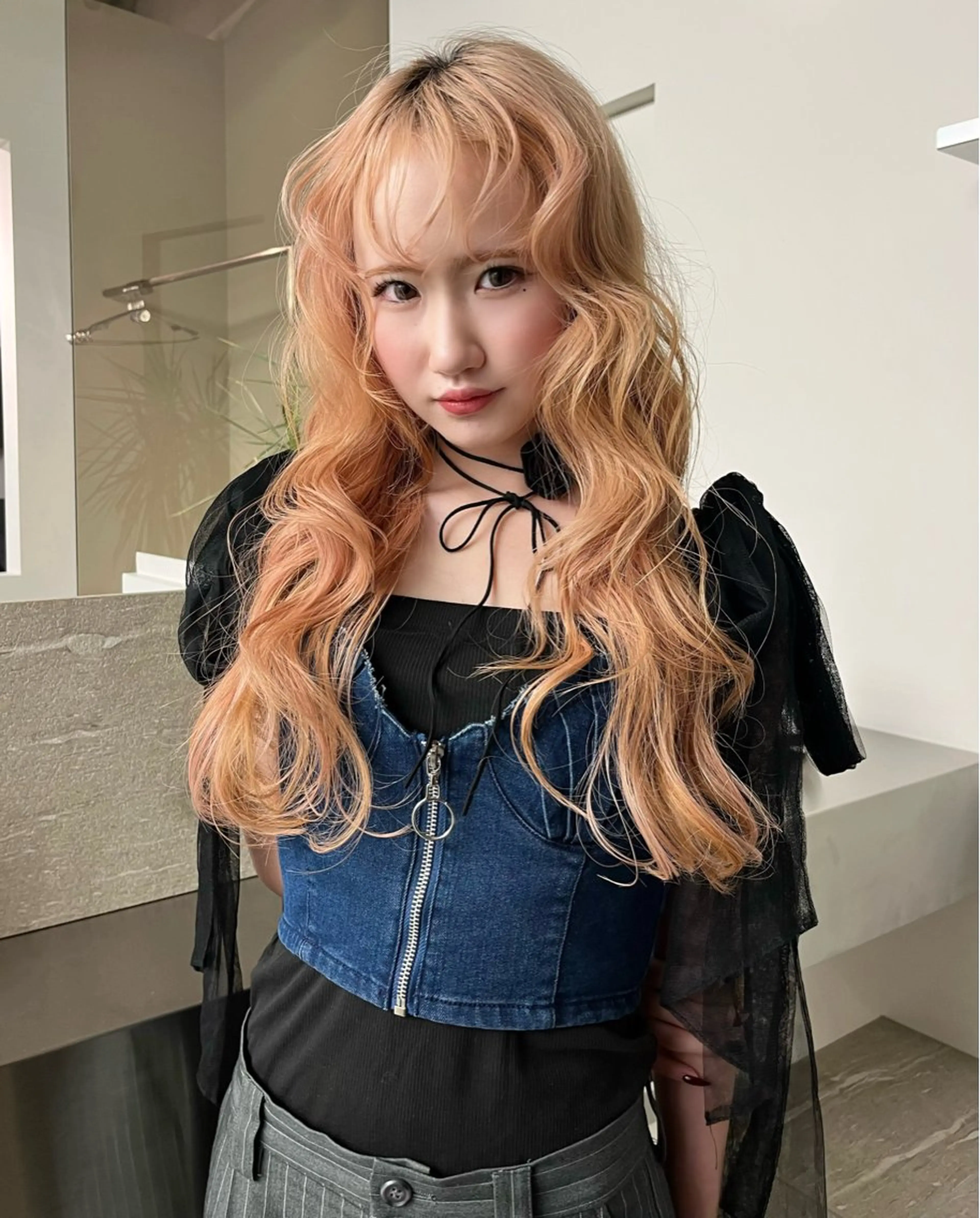 ロング レイヤーカット coco/原宿 ボブカットのヘアスタイル