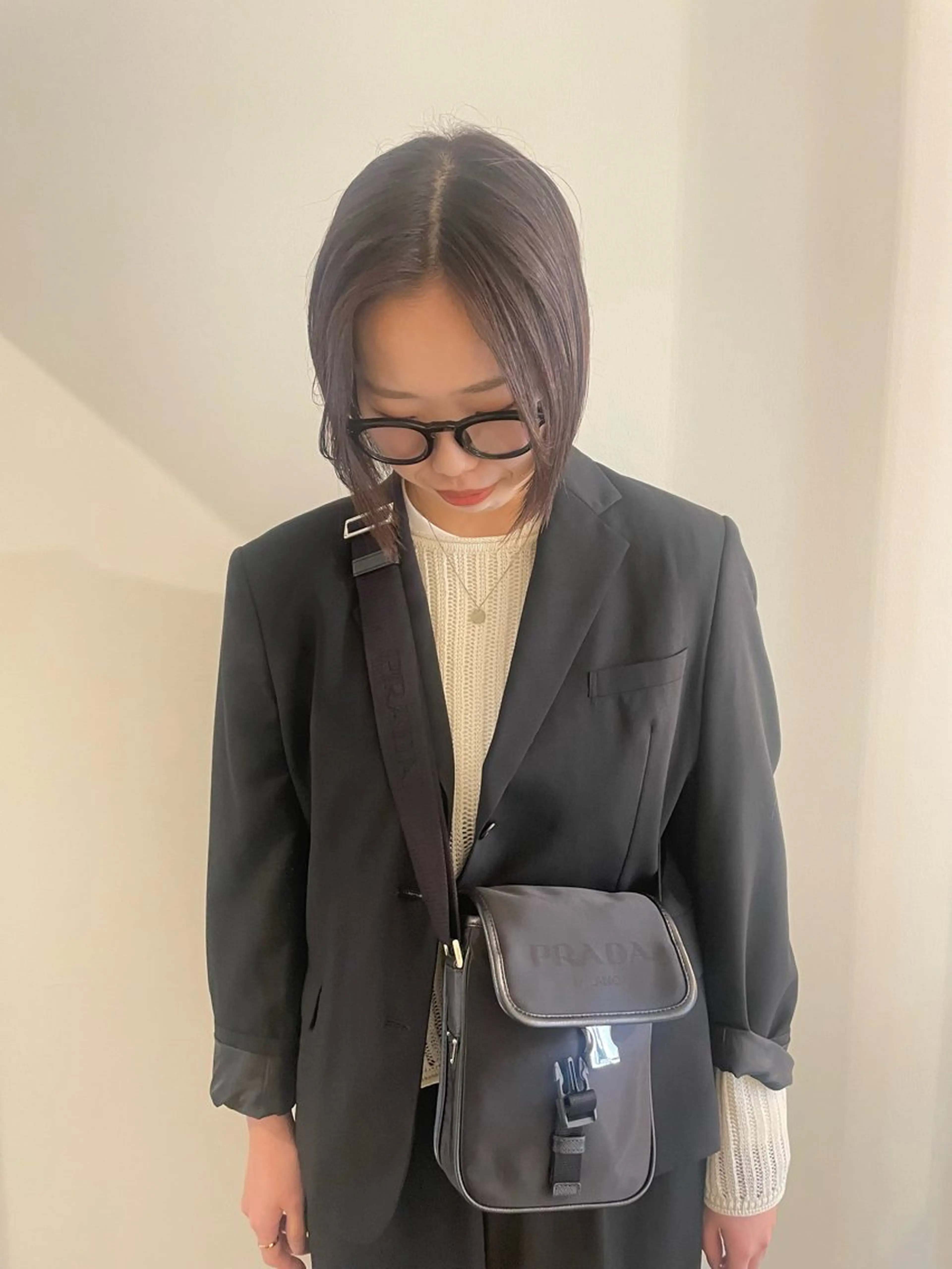 ショート カラー 似合わせカット カット ヘアカラー トリートメント 渋谷 留菜のヘアスタイル