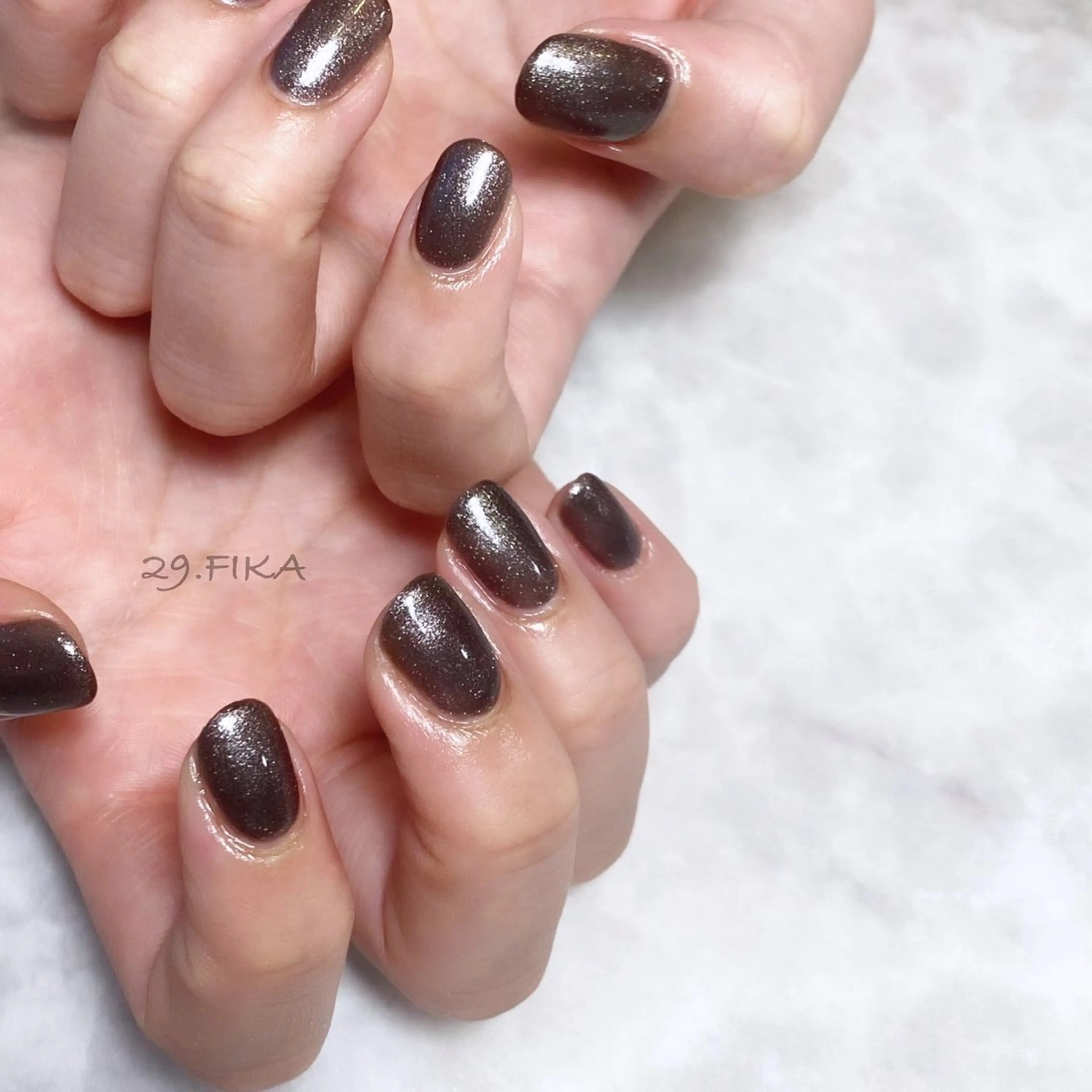 ネイル ハンドネイル 29.FIKA misaのネイルデザイン