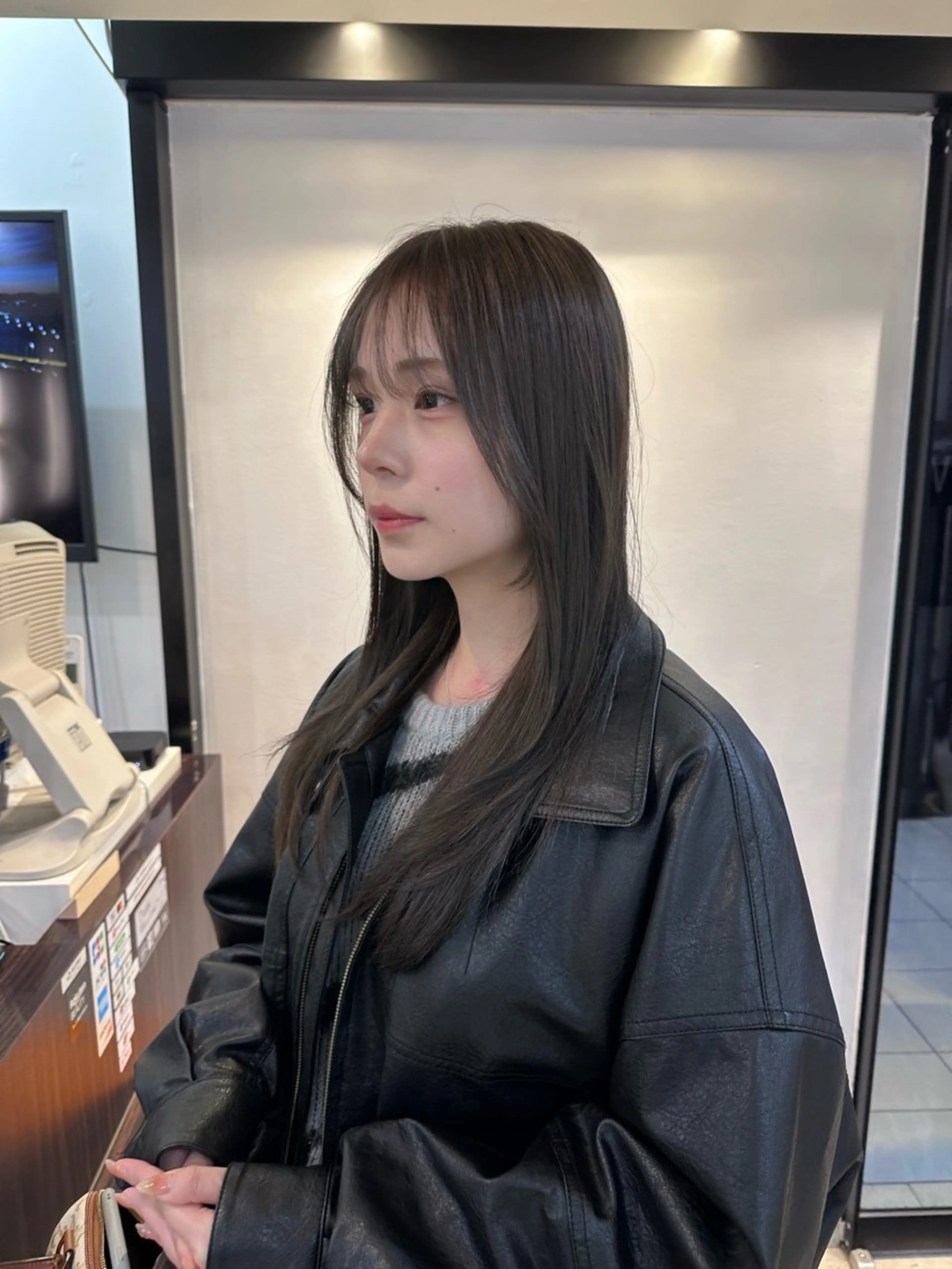 カラー 透明感カラー mio/【日本橋】 撮影モデルのヘアスタイル