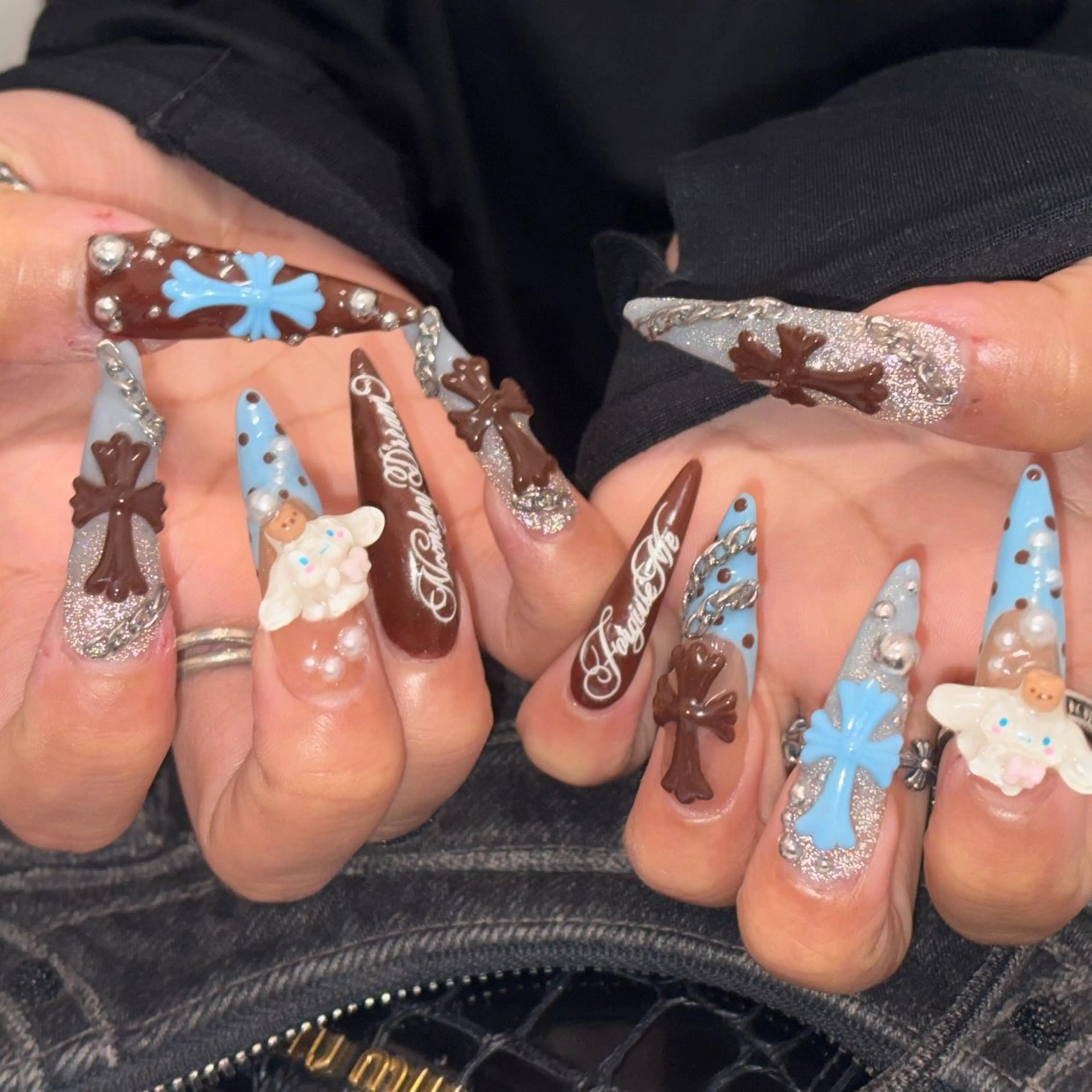 ネイル ハンドネイル 🐬Cxxu° Nail✝️のネイルデザイン