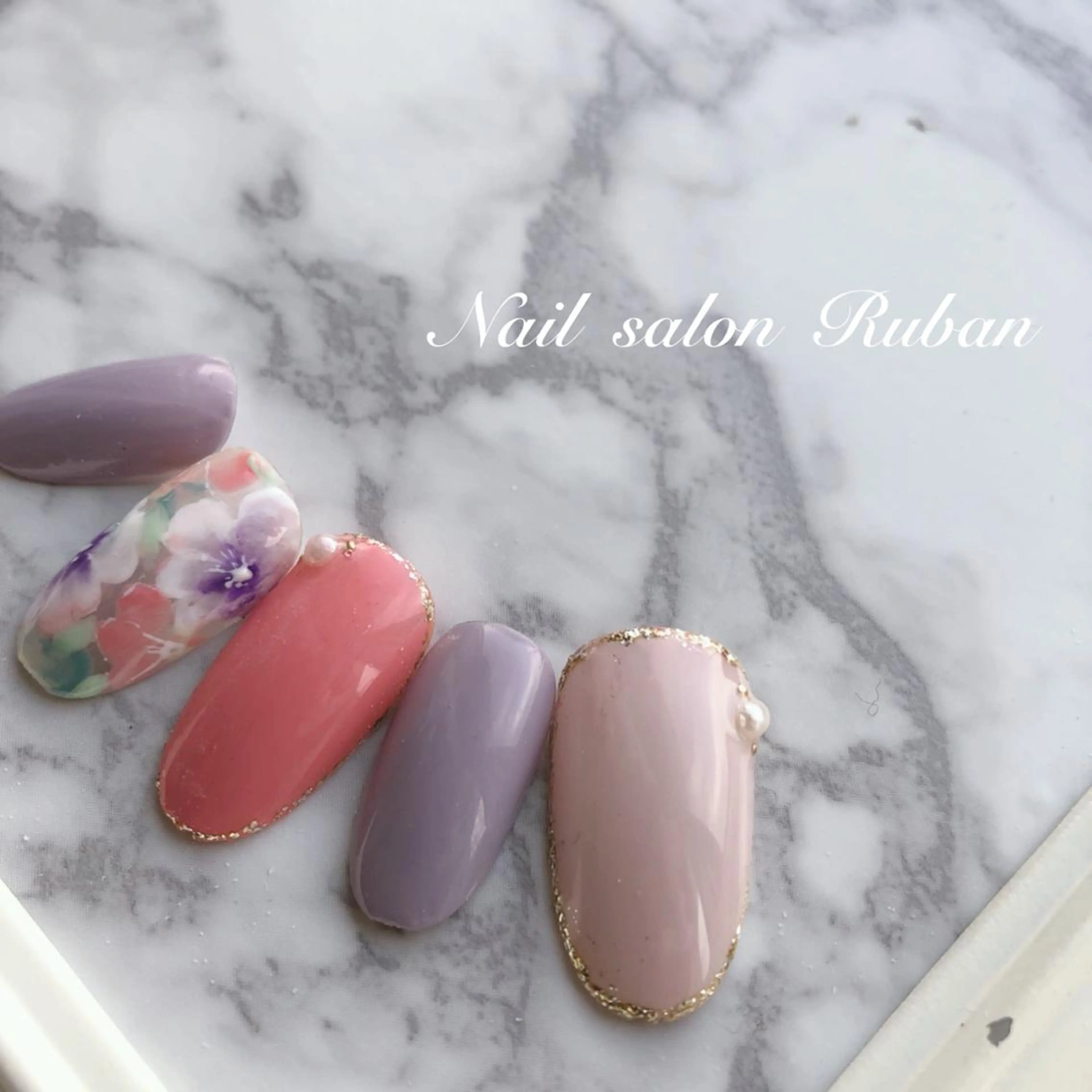 ネイル Nail salon Rubanのネイルデザイン