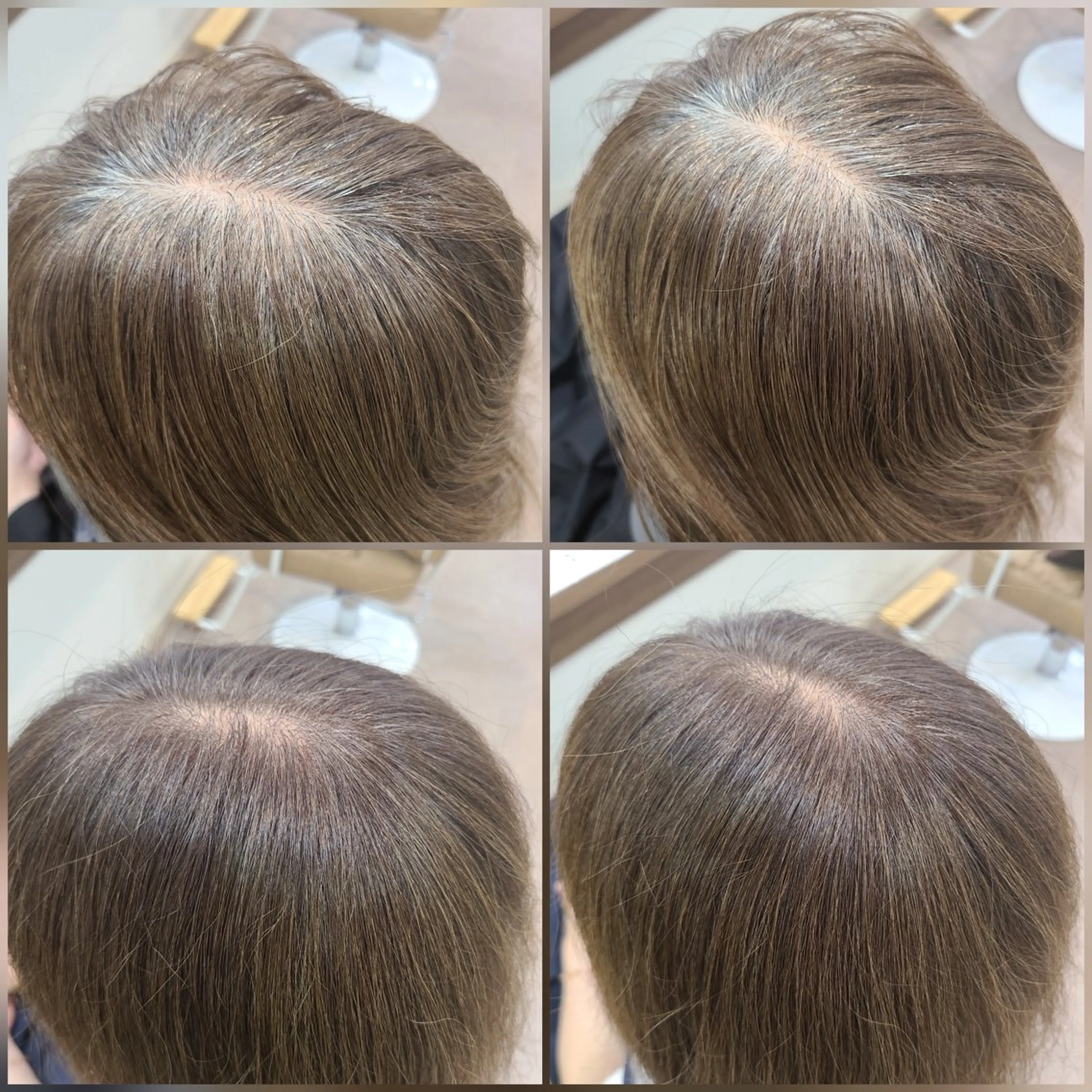 ミディアム ノンジアミンカラー /白髪染め あべのヘアスタイル