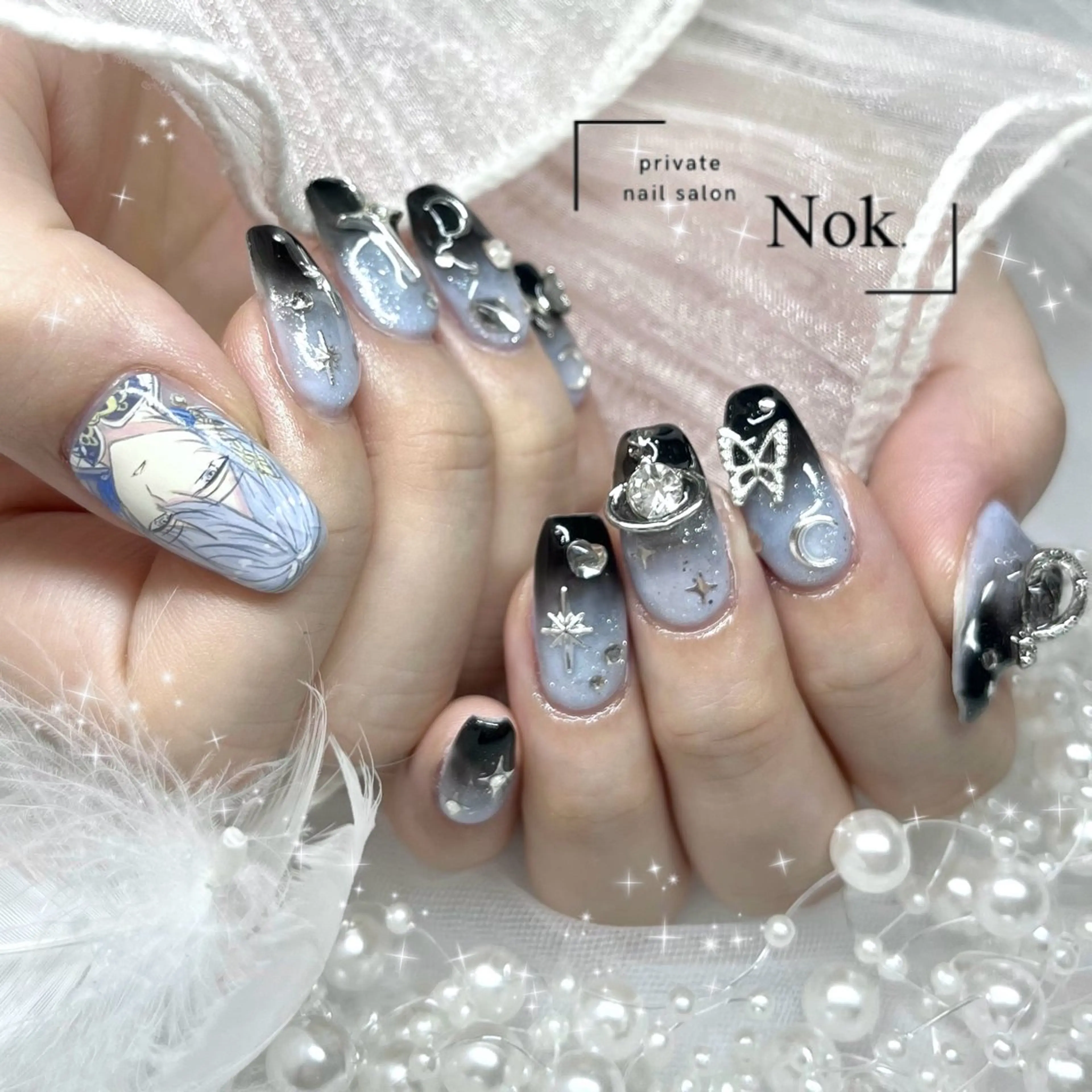 ネイル ハンドネイル 池袋痛ネイル Nok. 渡辺のネイルデザイン