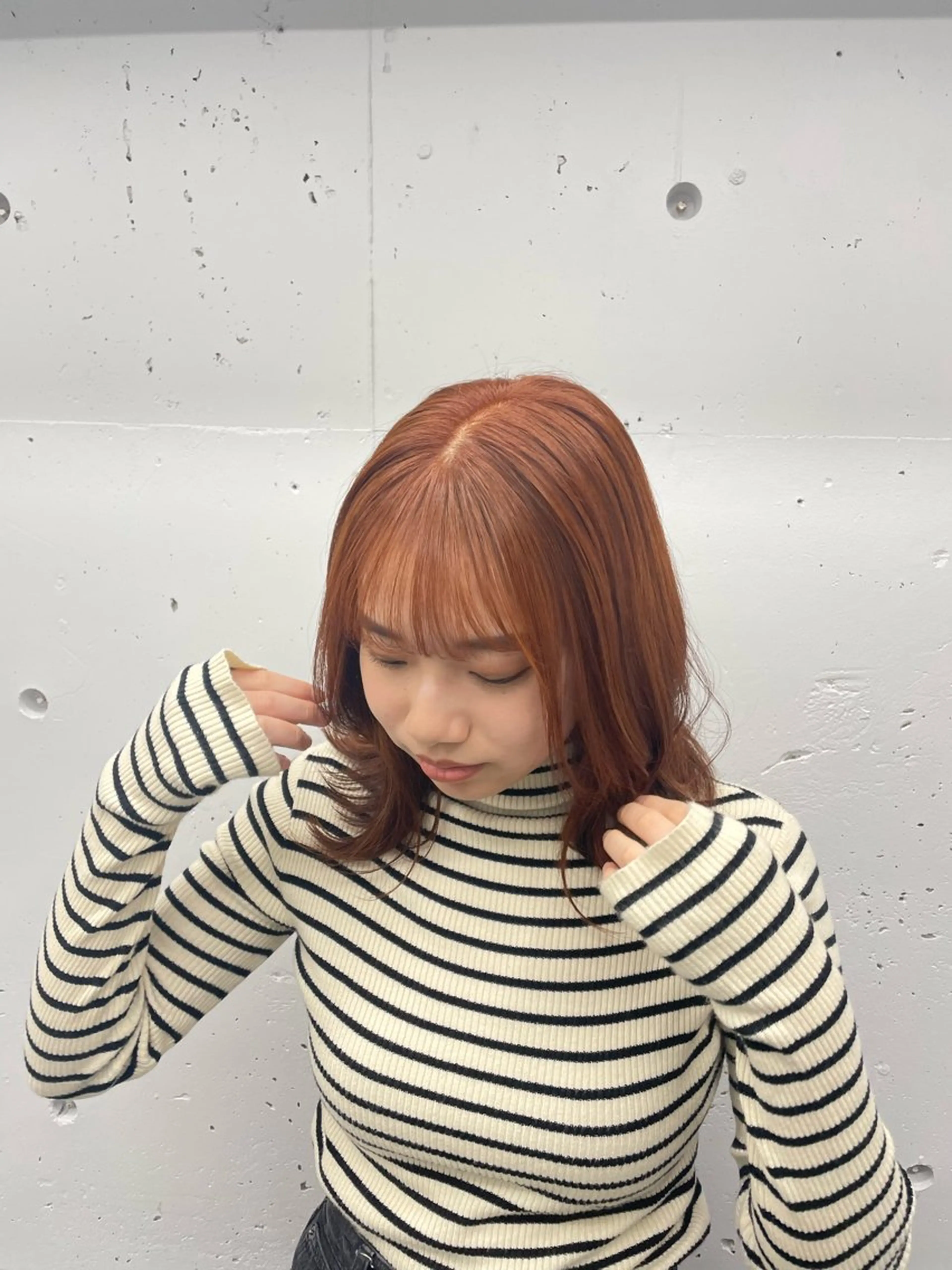 ミディアム カラー ayano 🌱のヘアスタイル