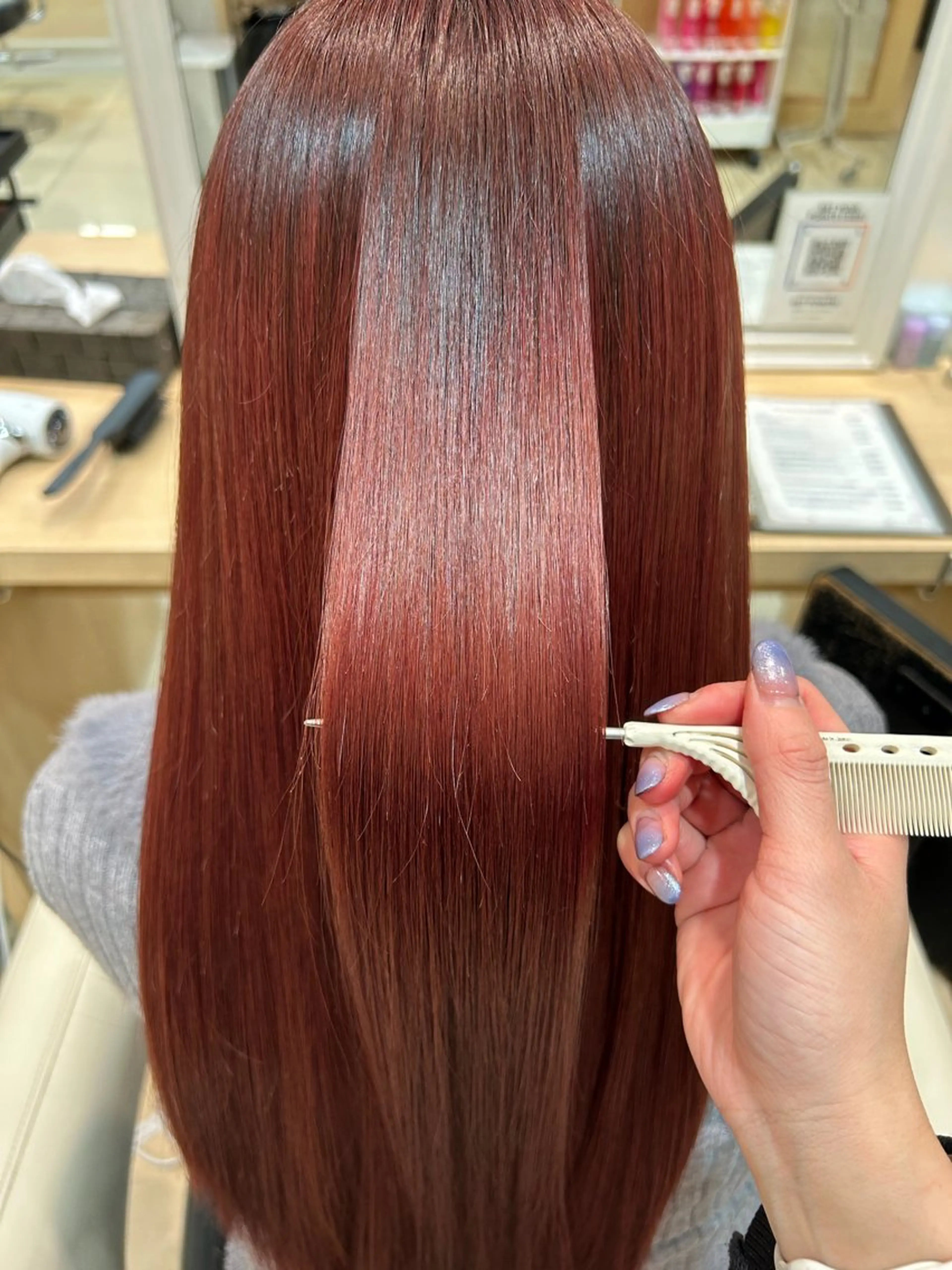 ロング カラー ヘアカラー トリートメント Ash中目黒店 Mizuki 🎀のヘアスタイル
