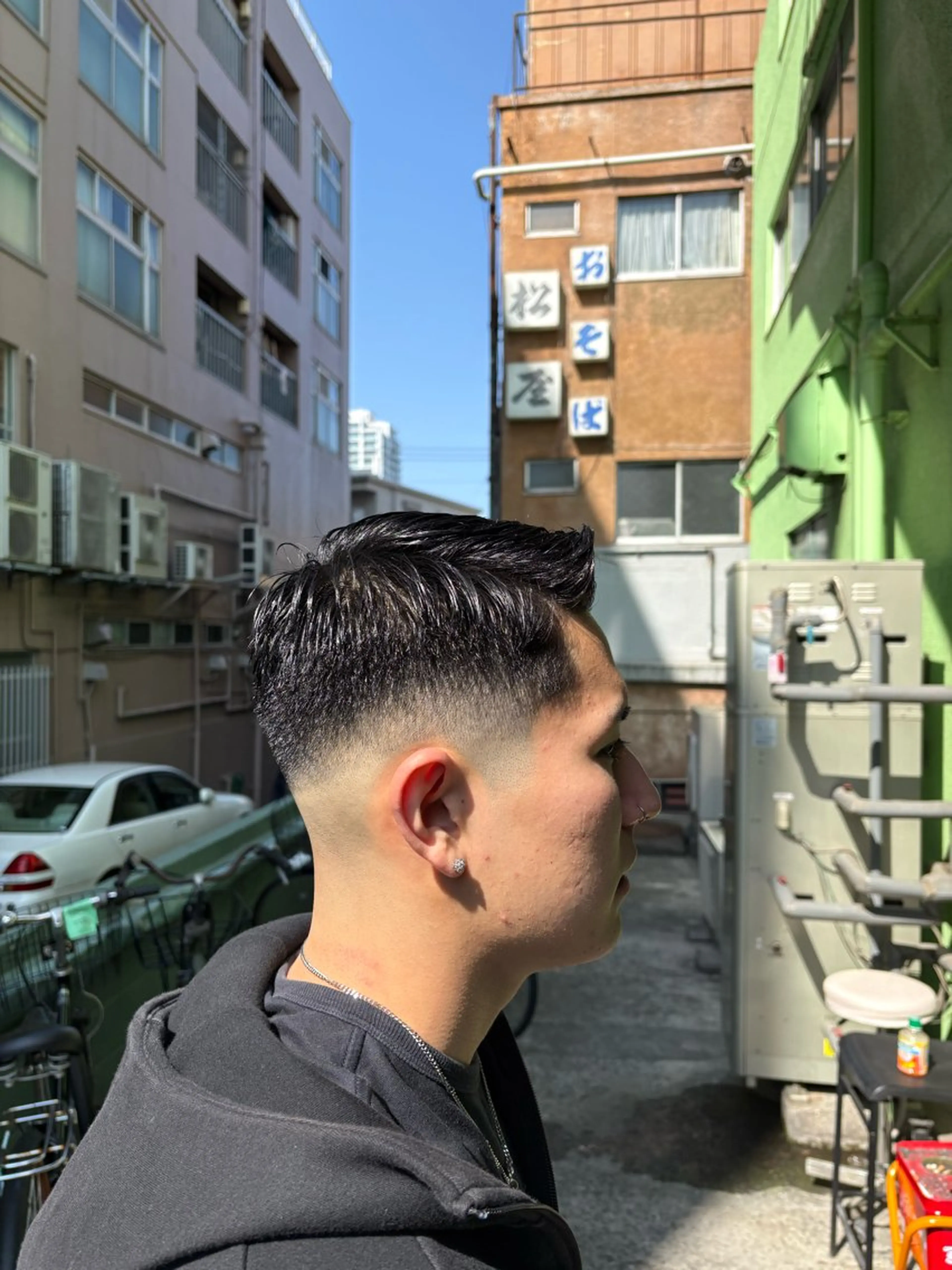 ショート 滝本 承太朗のヘアスタイル