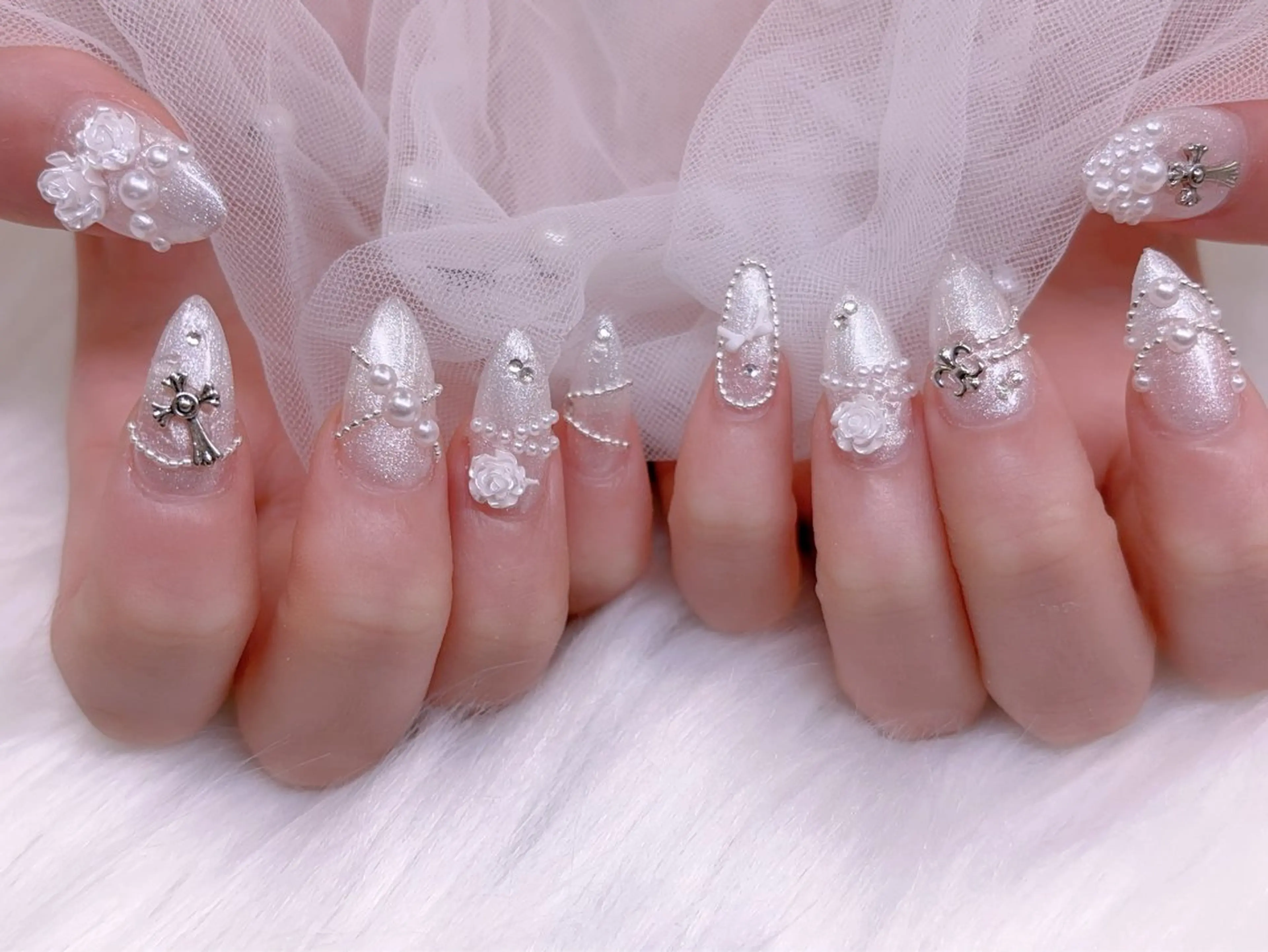 ネイル U・mi nail salon【長さ出し/パラジェル/持ち込み/定額ネイル/学割U24】所属・Uminail ゆうゆうのネイルデザイン