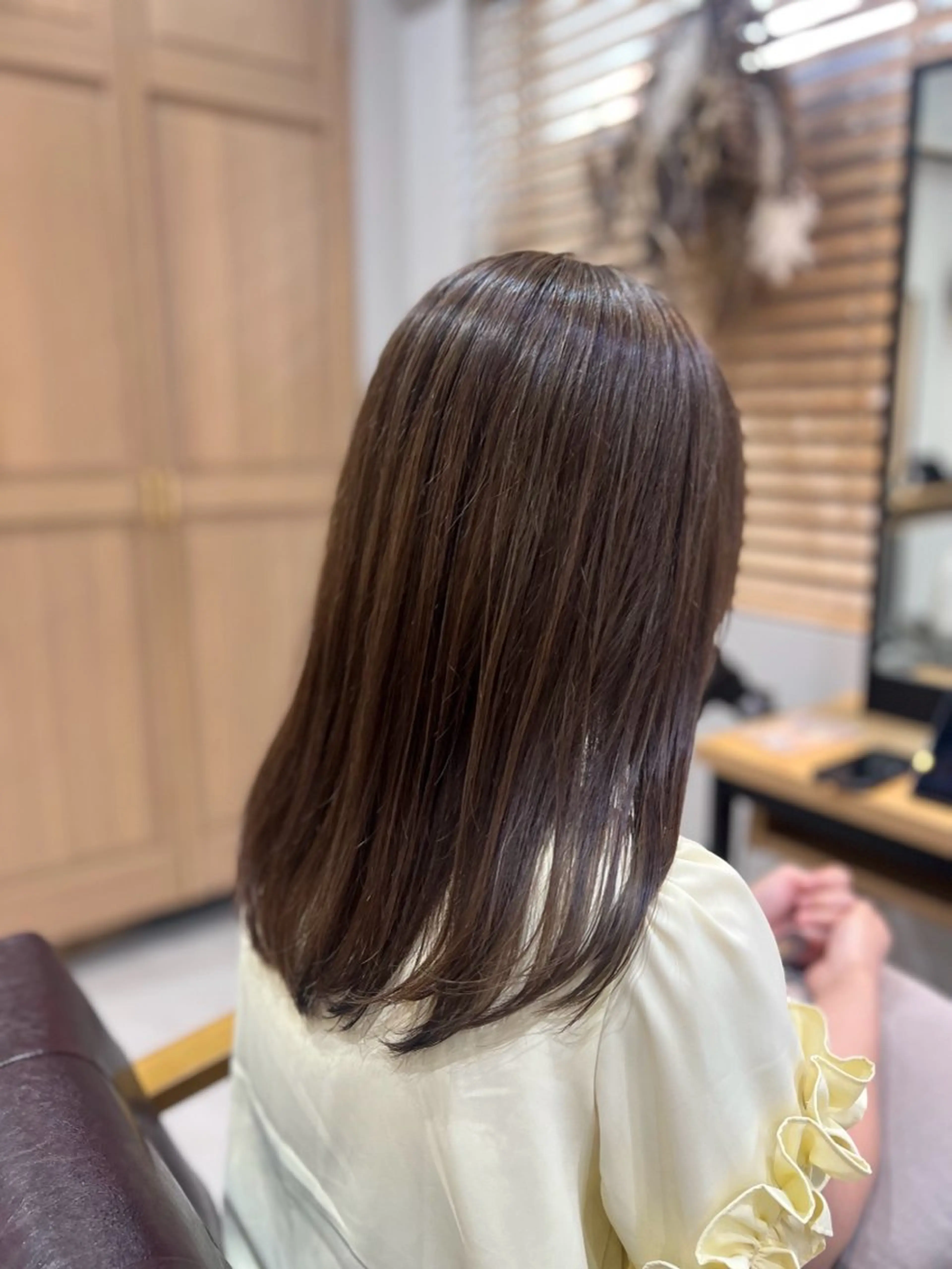 ハイライトカラー+トリートメント🩰ケアブリーチ使用🌟予約リクエストのみ受付ております！の写真