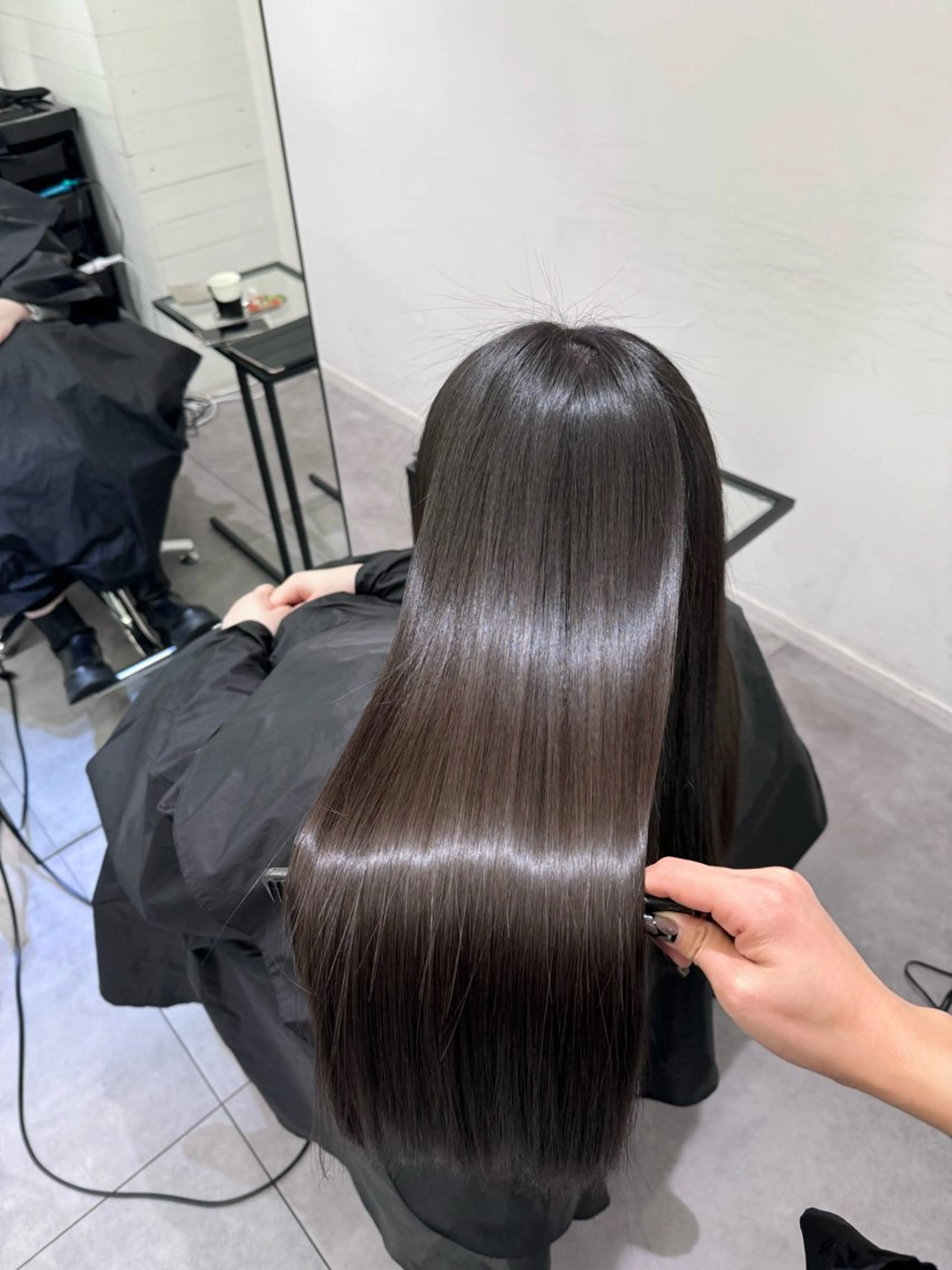 ロング パーマ カット 縮毛矯正 髪質改善/艶カラー HANAのヘアスタイル