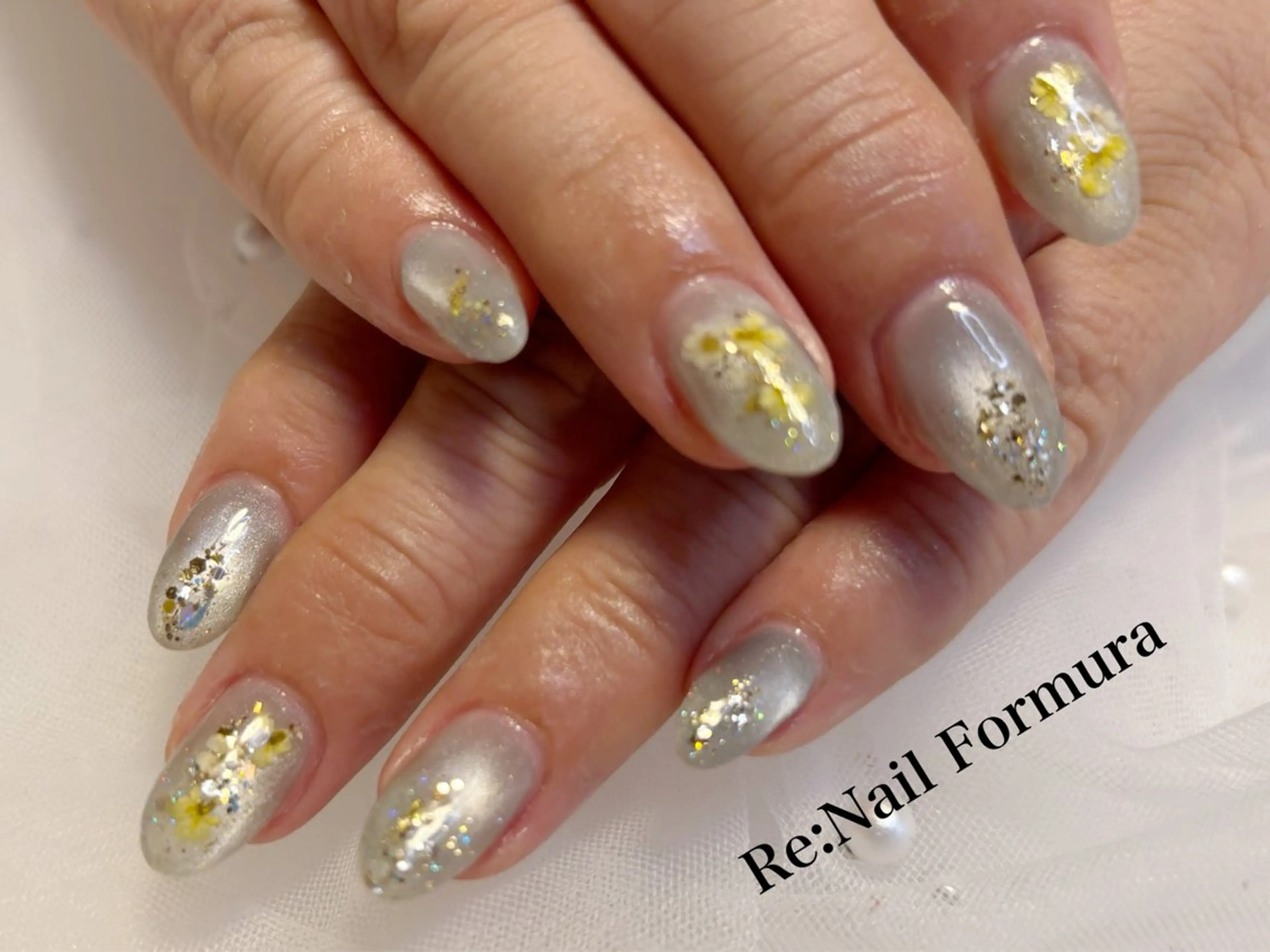 ミディアム ハンドネイル kido chieのネイルデザイン