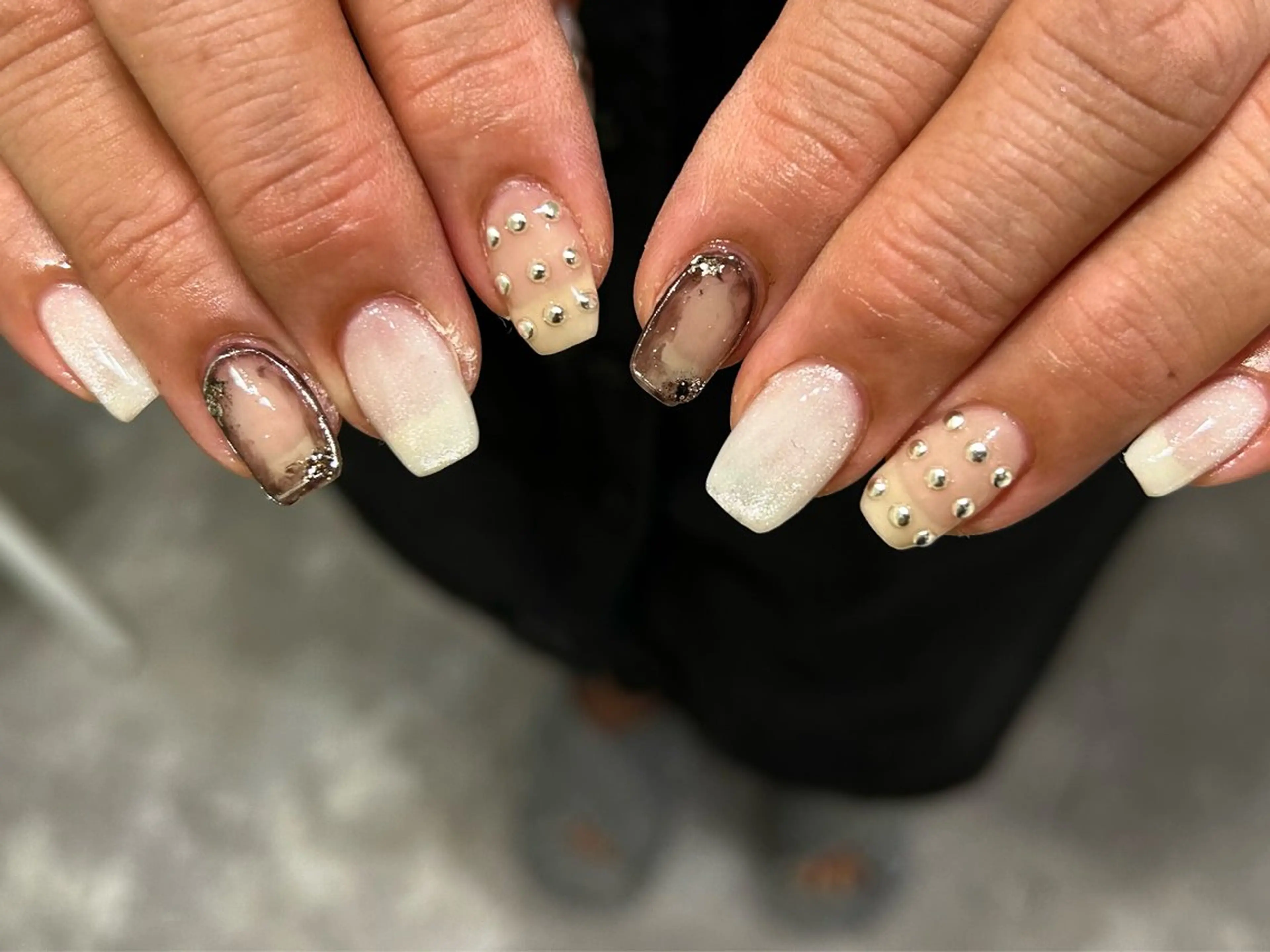 ネイル ニュアンスネイル ハンドネイル Ray. Maayaのネイルデザイン