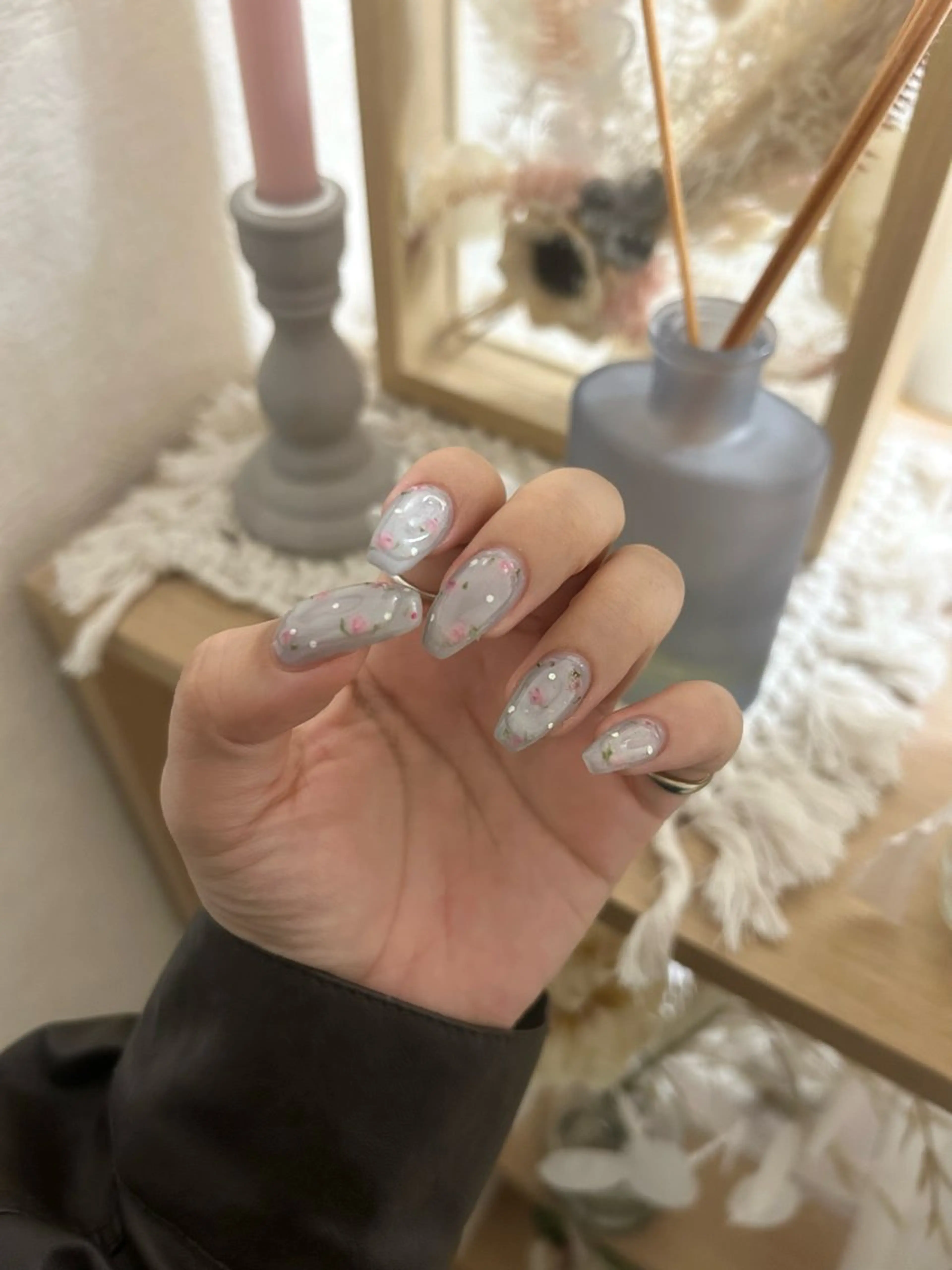 ネイル 春ネイル Nanami 🌛のネイルデザイン