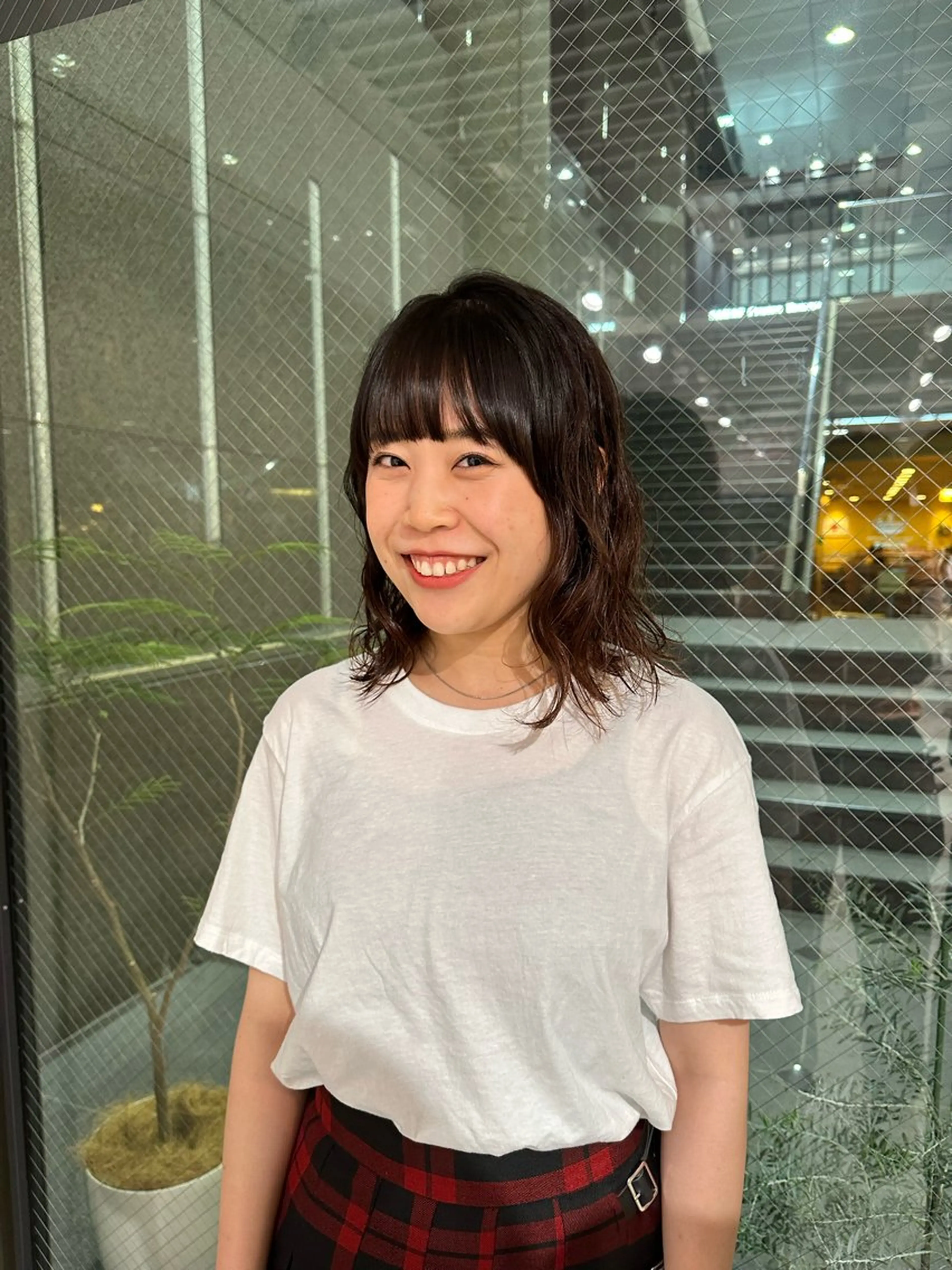 ミディアム ミディアムパーマ 酸性ストレート RUNA⭐️レイヤー /ボブ/似合わせ⭐️のヘアスタイル