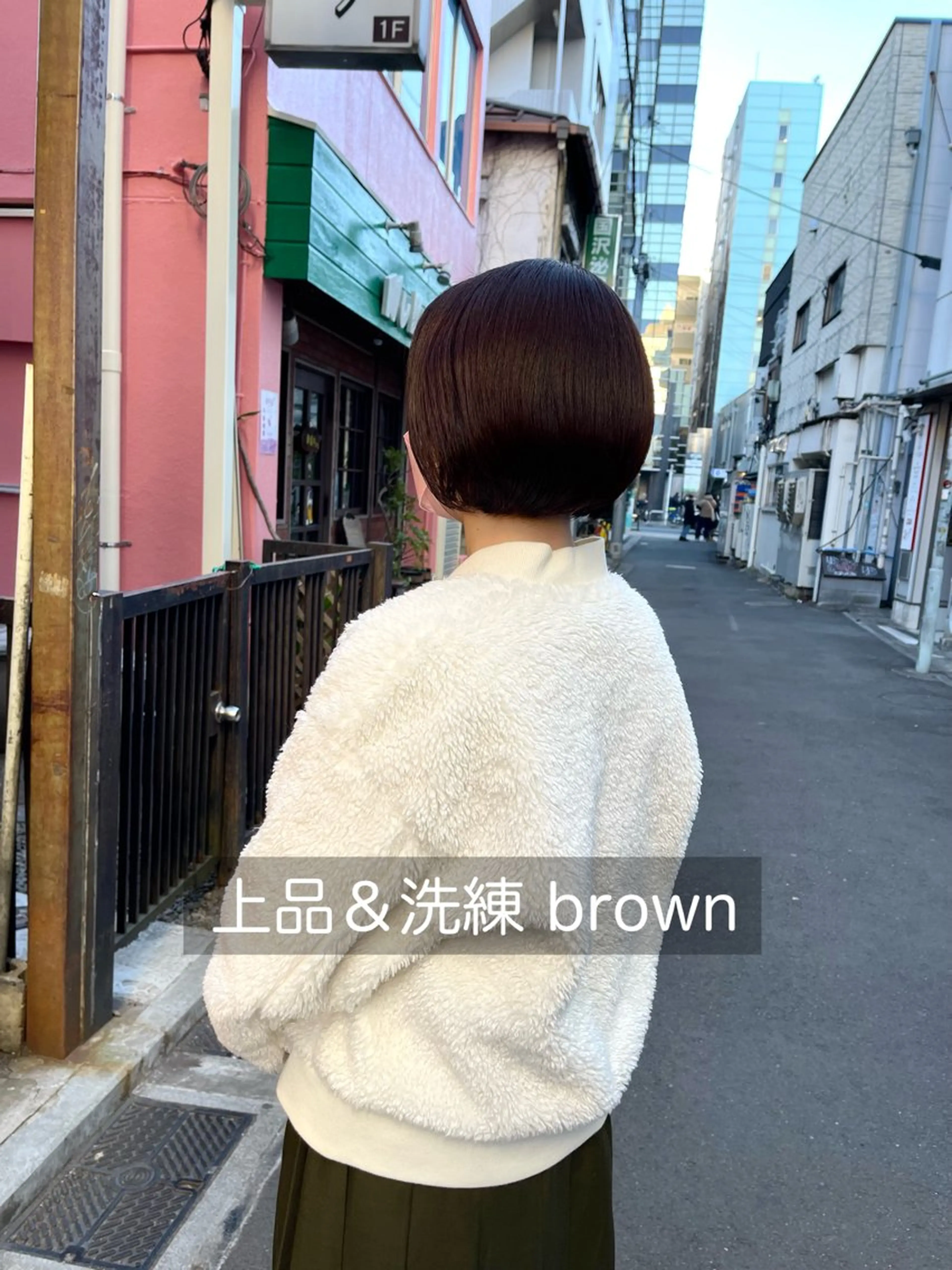 ショート カラー カット ヘアカラー 黒崎 勝巳のヘアスタイル