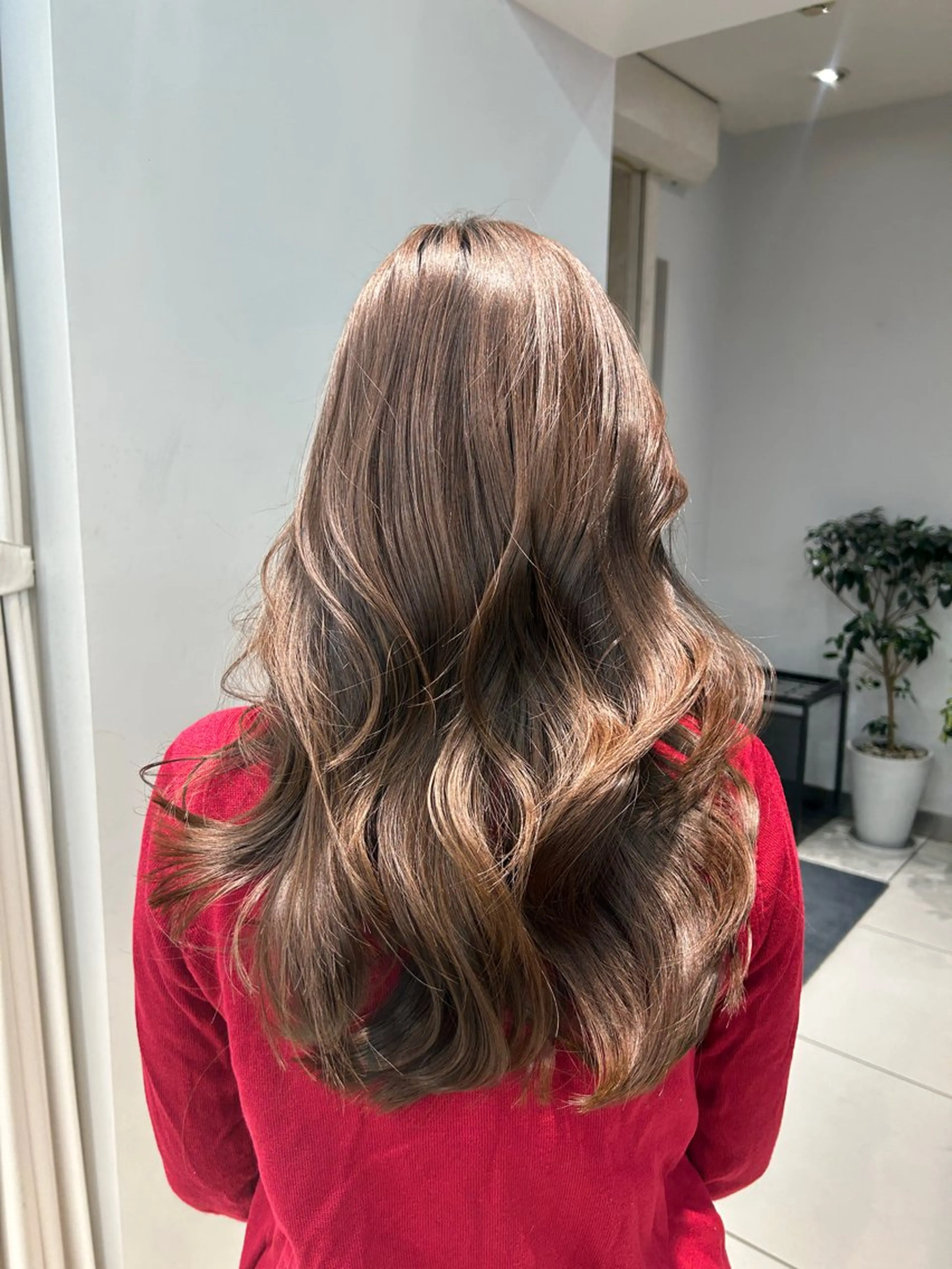 ロング くびれボブレイヤー 渋谷/kougaのヘアスタイル