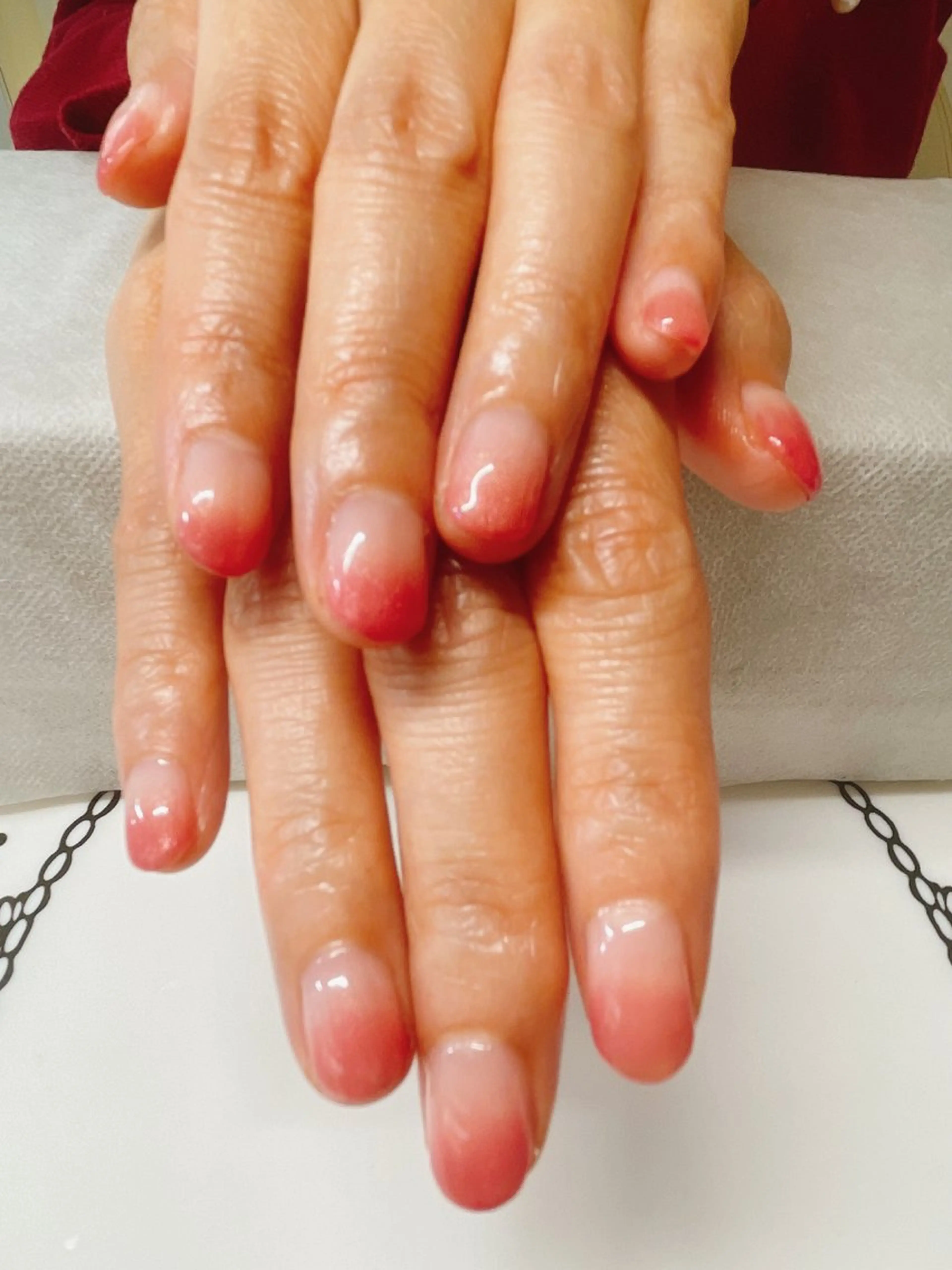 ネイル グラデーション ピンク ネイルホリック三鷹店 いのうえのネイルデザイン