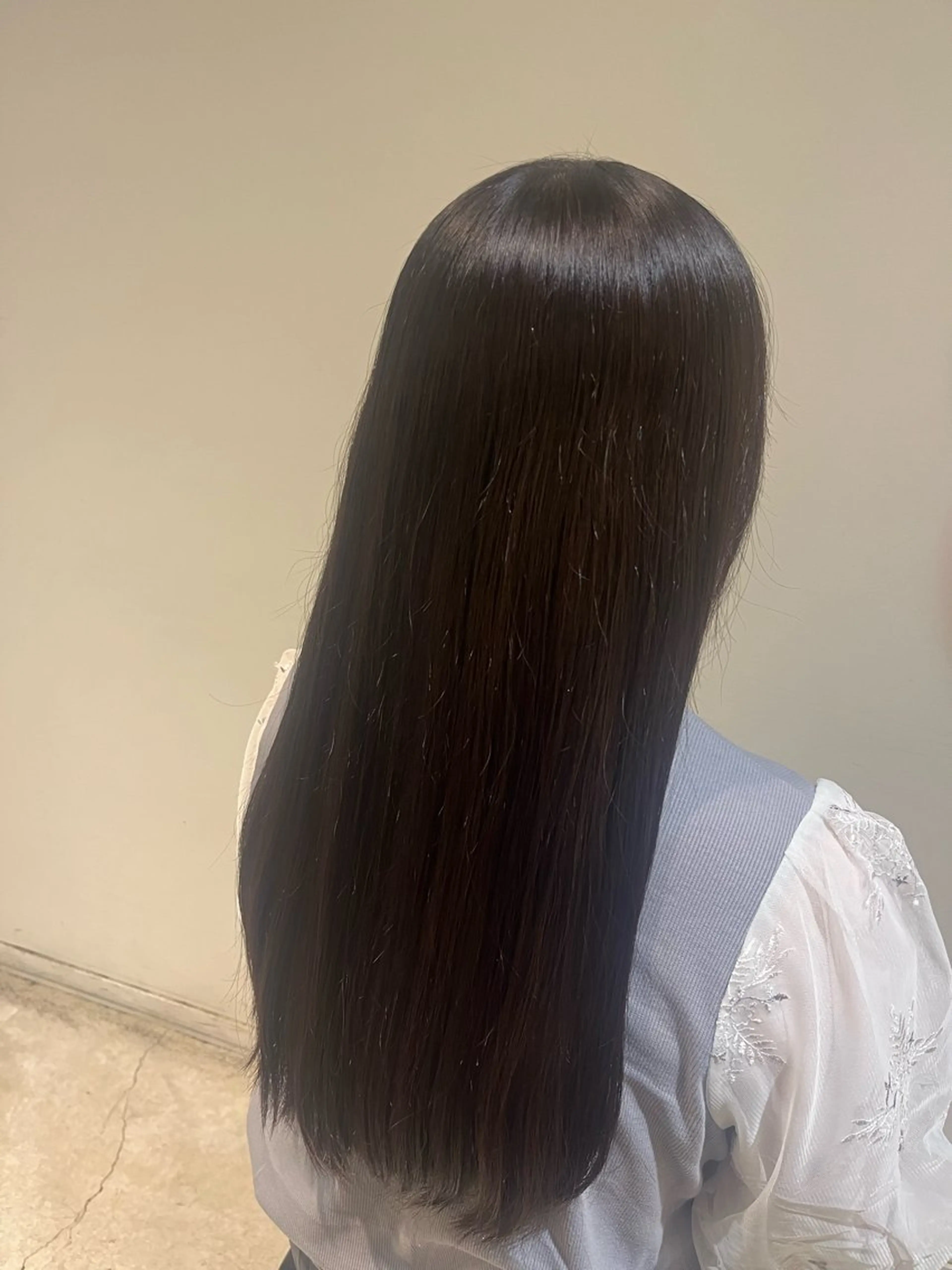 ロング カラー ブラウンカラー Cadre新小岩🫧 栗原葵のヘアスタイル