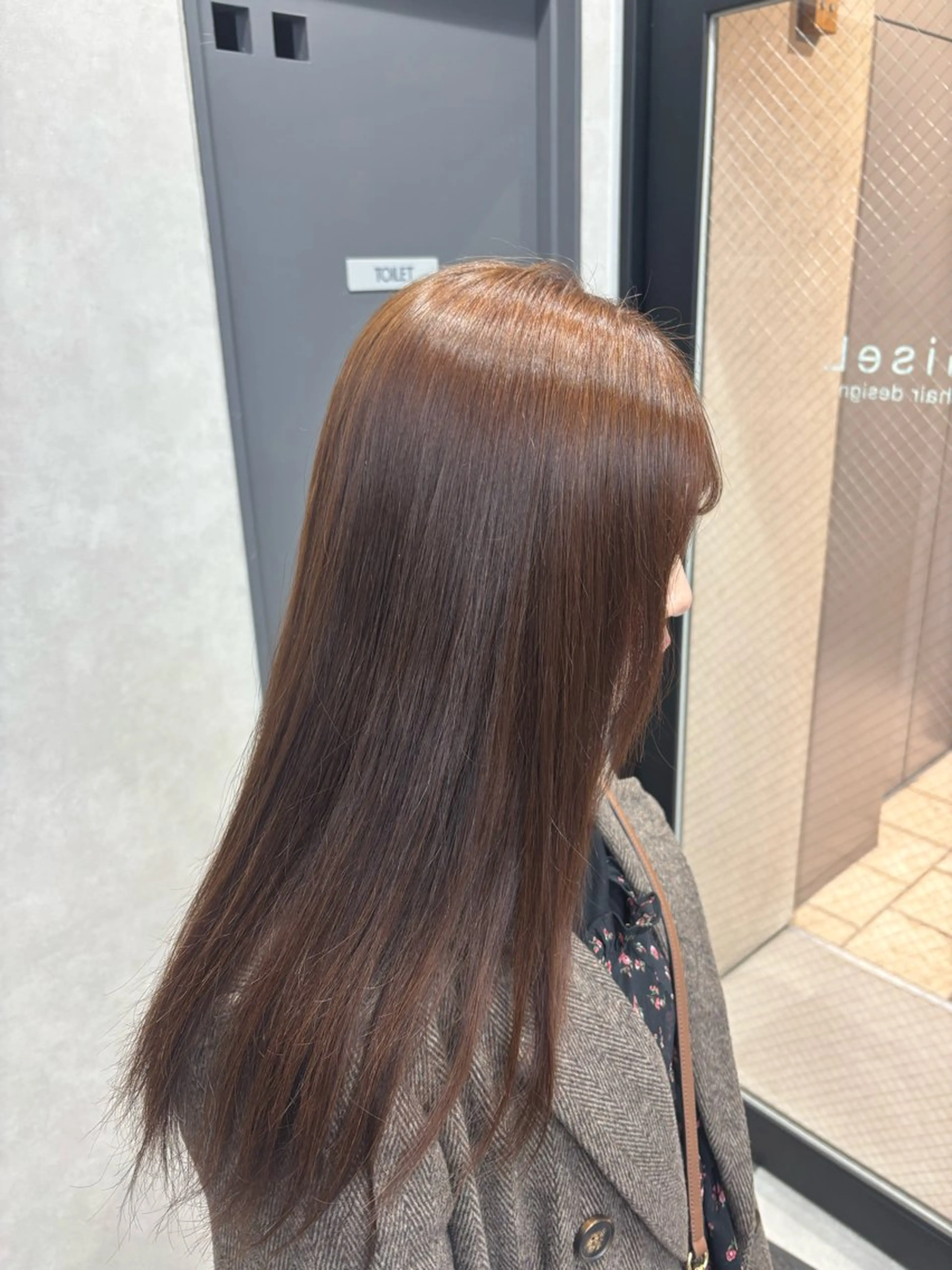 ロング カラー ダブルカラー ヘアカラー GiseL 美優のヘアスタイル