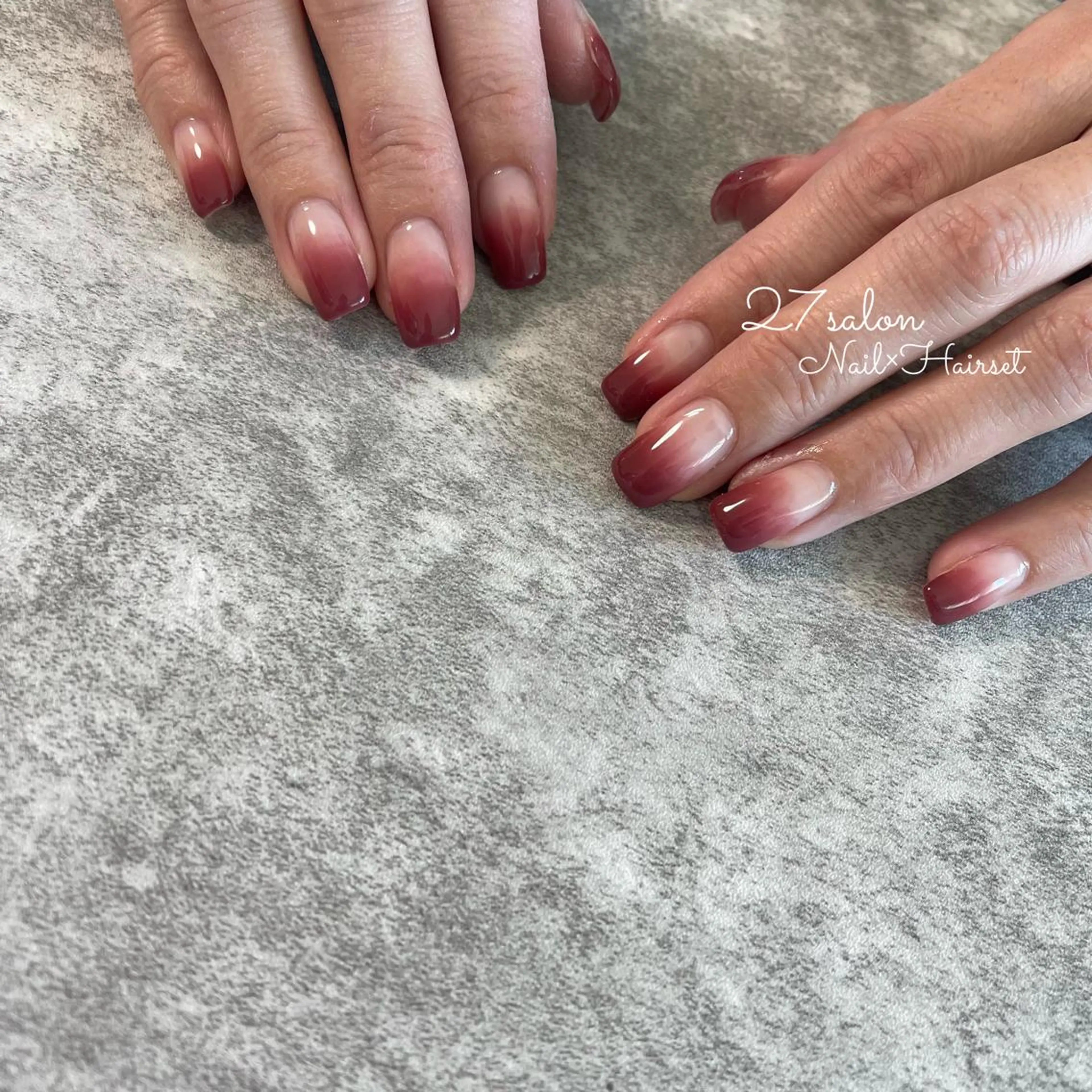 ネイル グラデーション 27salon yuinaのネイルデザイン