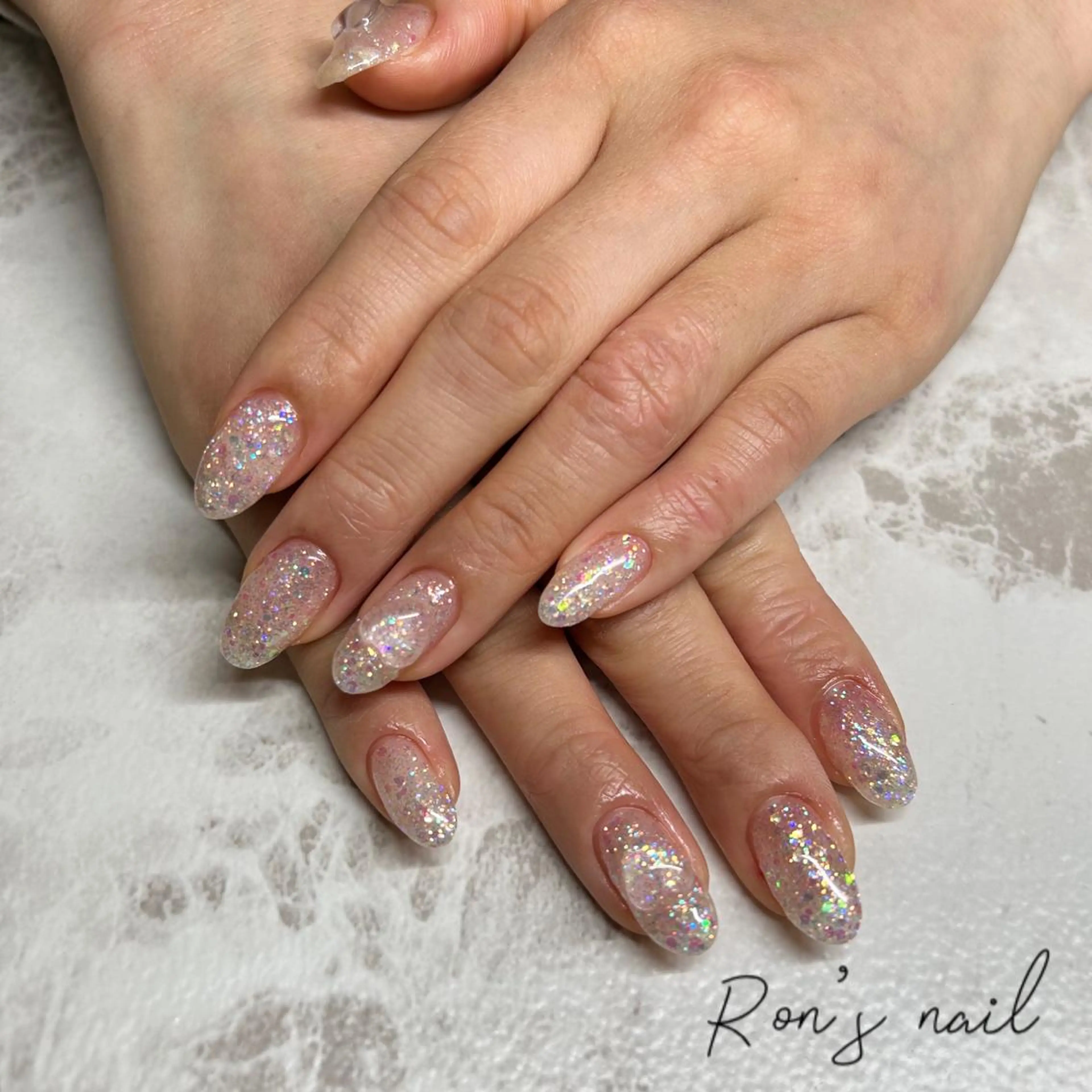 ネイル 持ち込み Ron's nail 笹岡のネイルデザイン